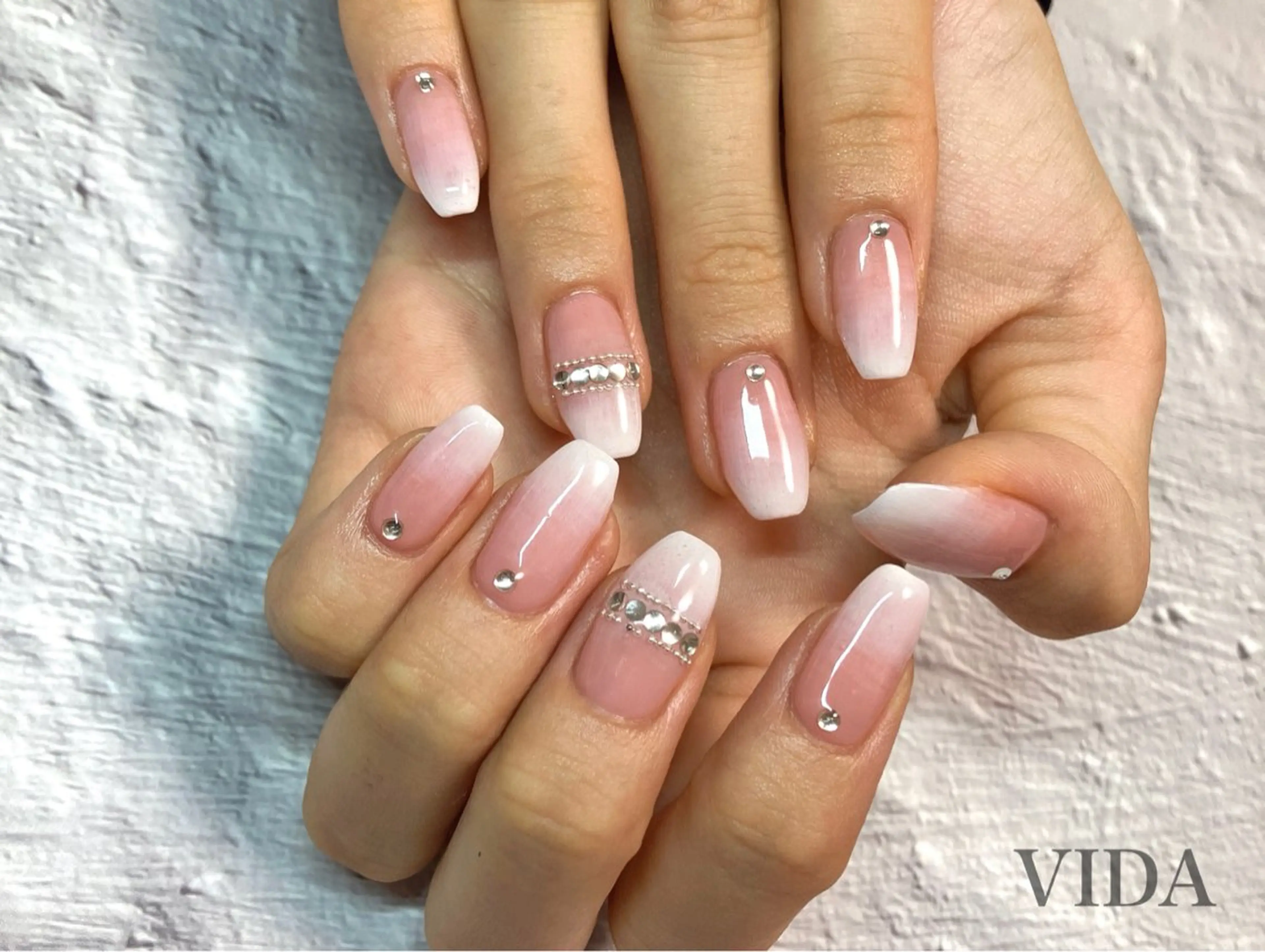 ネイル 韓国ネイル ワンホンネイル ハンドネイル private salon VIDAのネイルデザイン