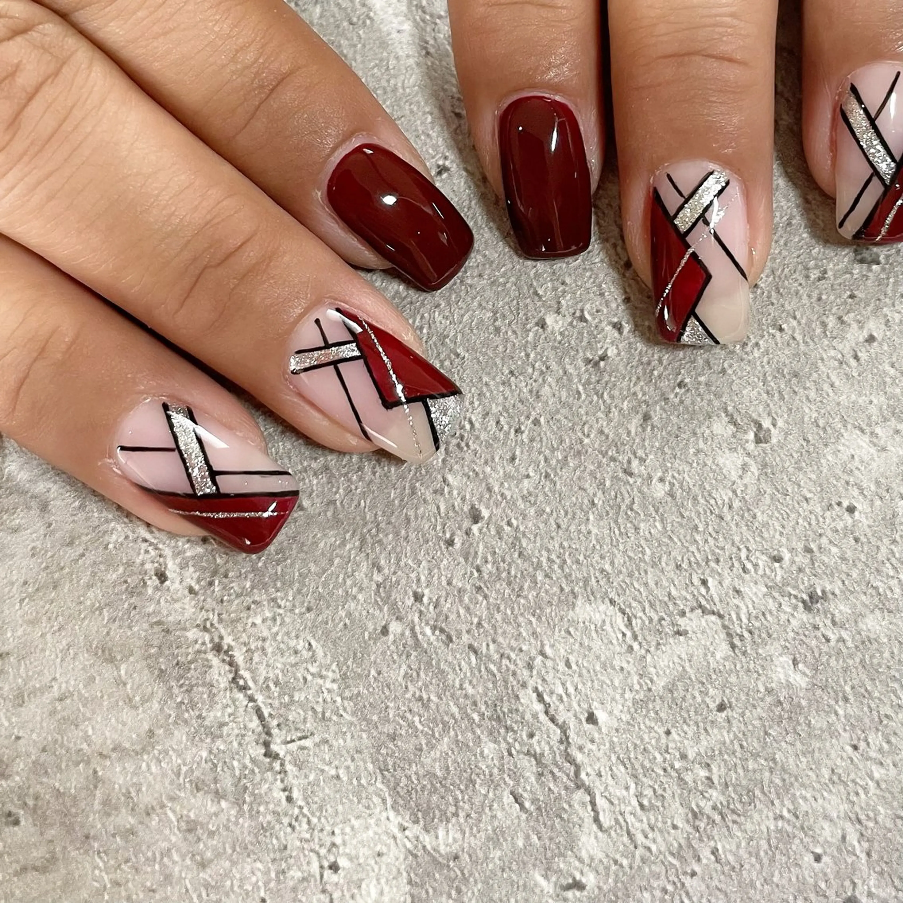 ネイル ジェルネイル 東 千夏のネイルデザイン