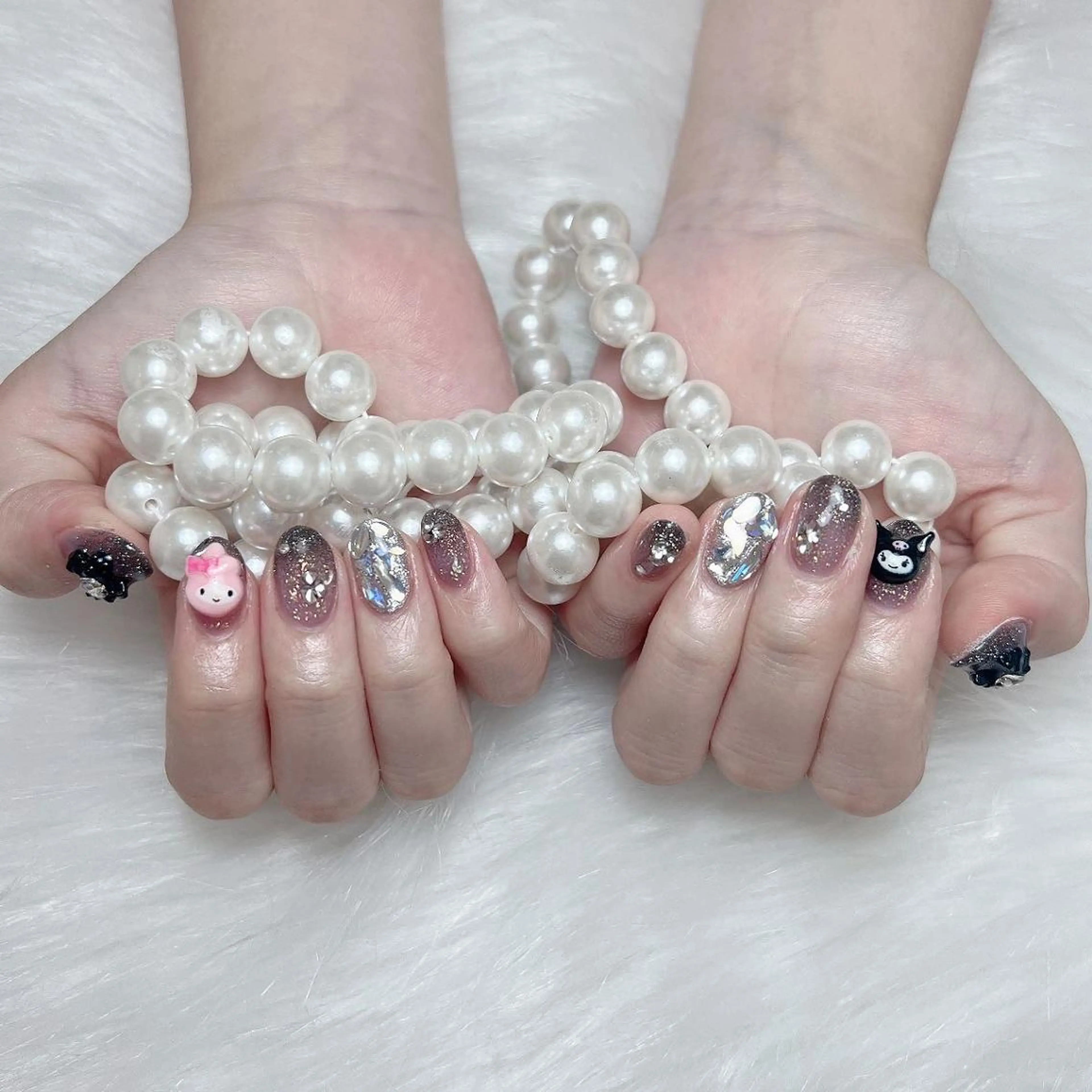 ネイル 持ち込み ハンドネイル ハンドケア Diamond 🚢のネイルデザイン