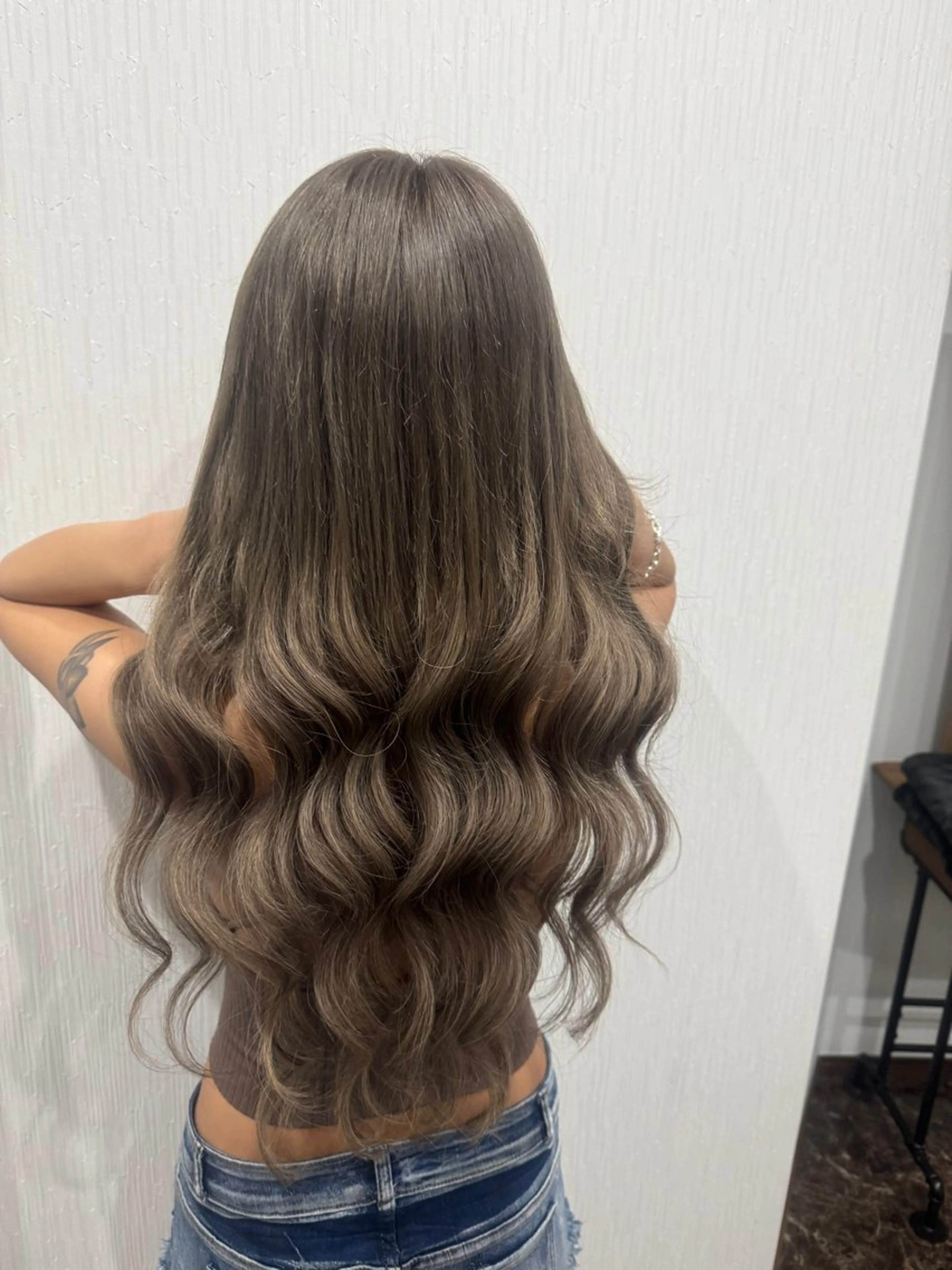 ロング カット ヘアカラー エクステ KAZUYA /フロレゾンのヘアスタイル