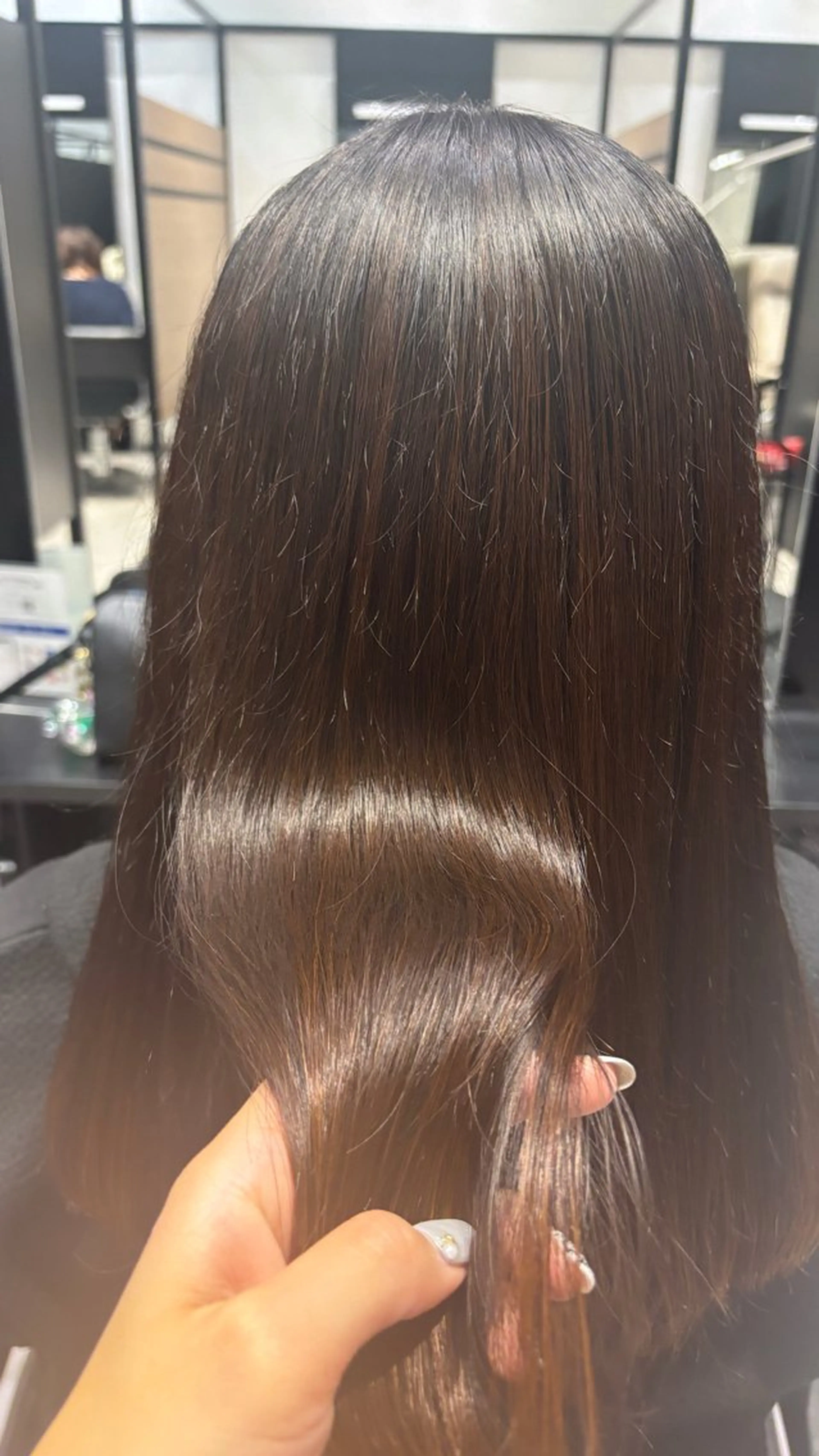 ロング 髪質改善 トリートメント GO TO  DAYシェアサロン所属・白髪染め/髪質改善/ Suzuhoのヘアスタイル