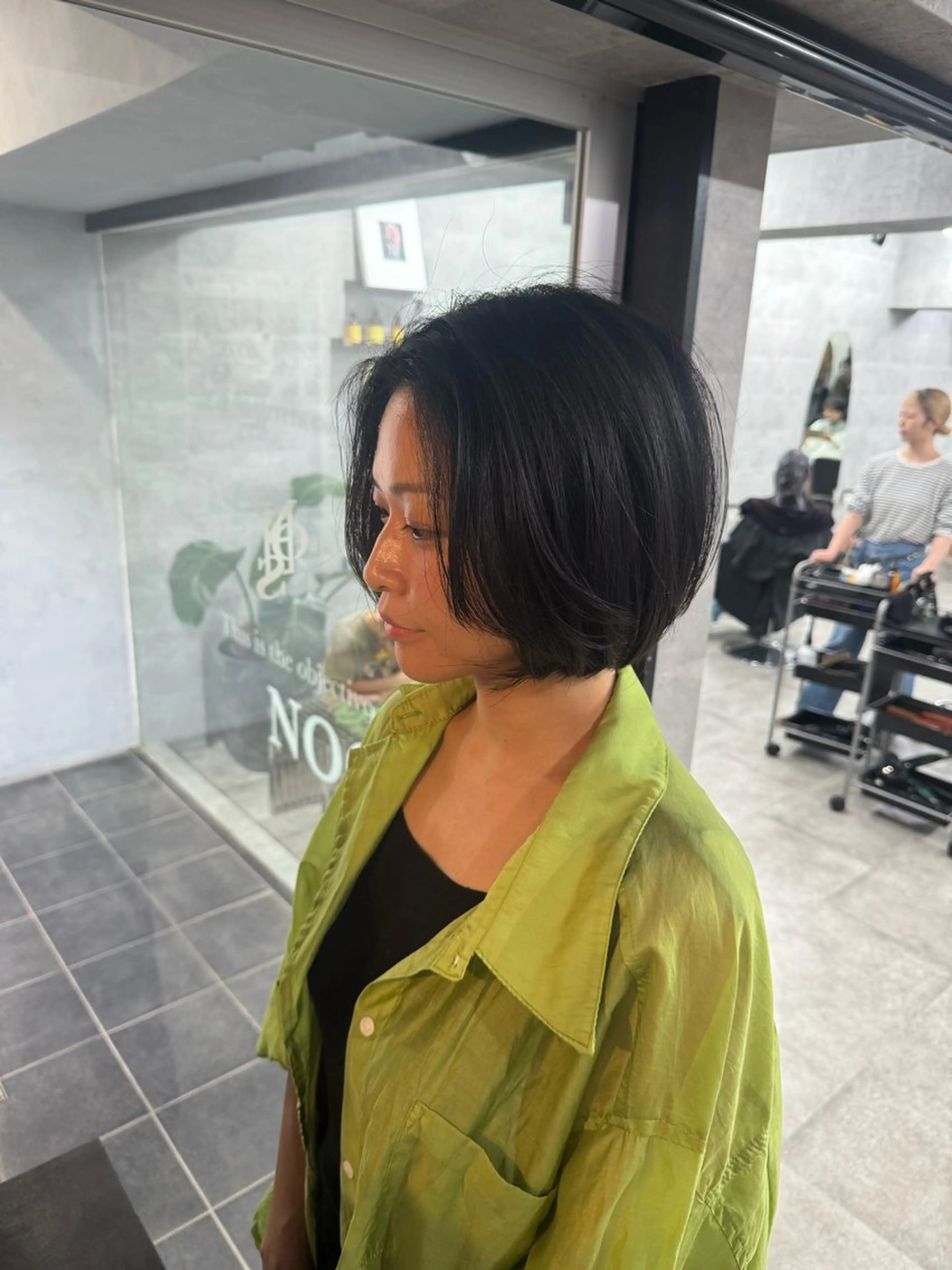 ショート カラー カット トリートメント あなたのお悩み改善" You"💚❤️💛のヘアスタイル