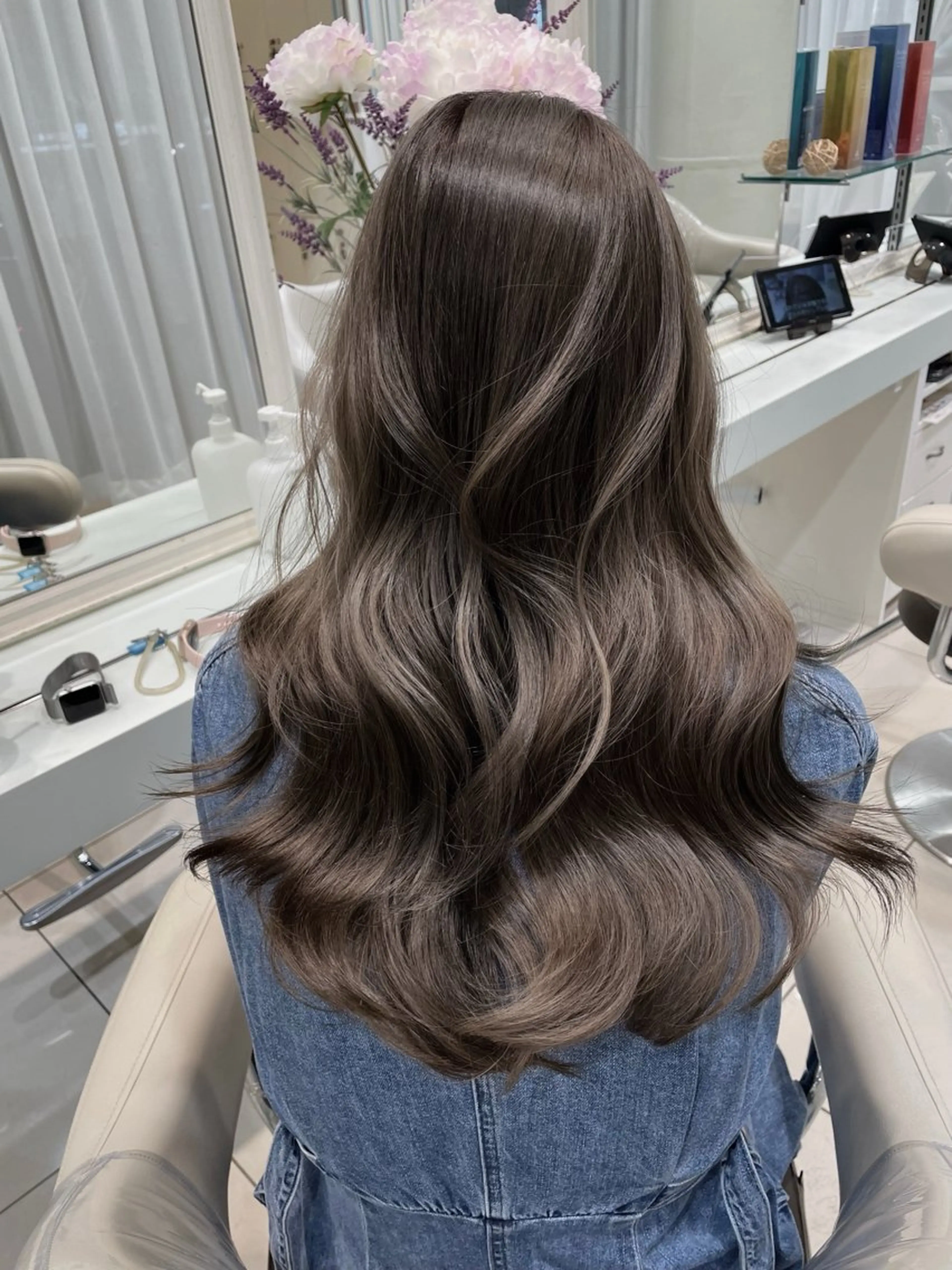 ロング カット ヘアカラー トリートメント ♡大人カワイイ hair♡徳井はやとのヘアスタイル