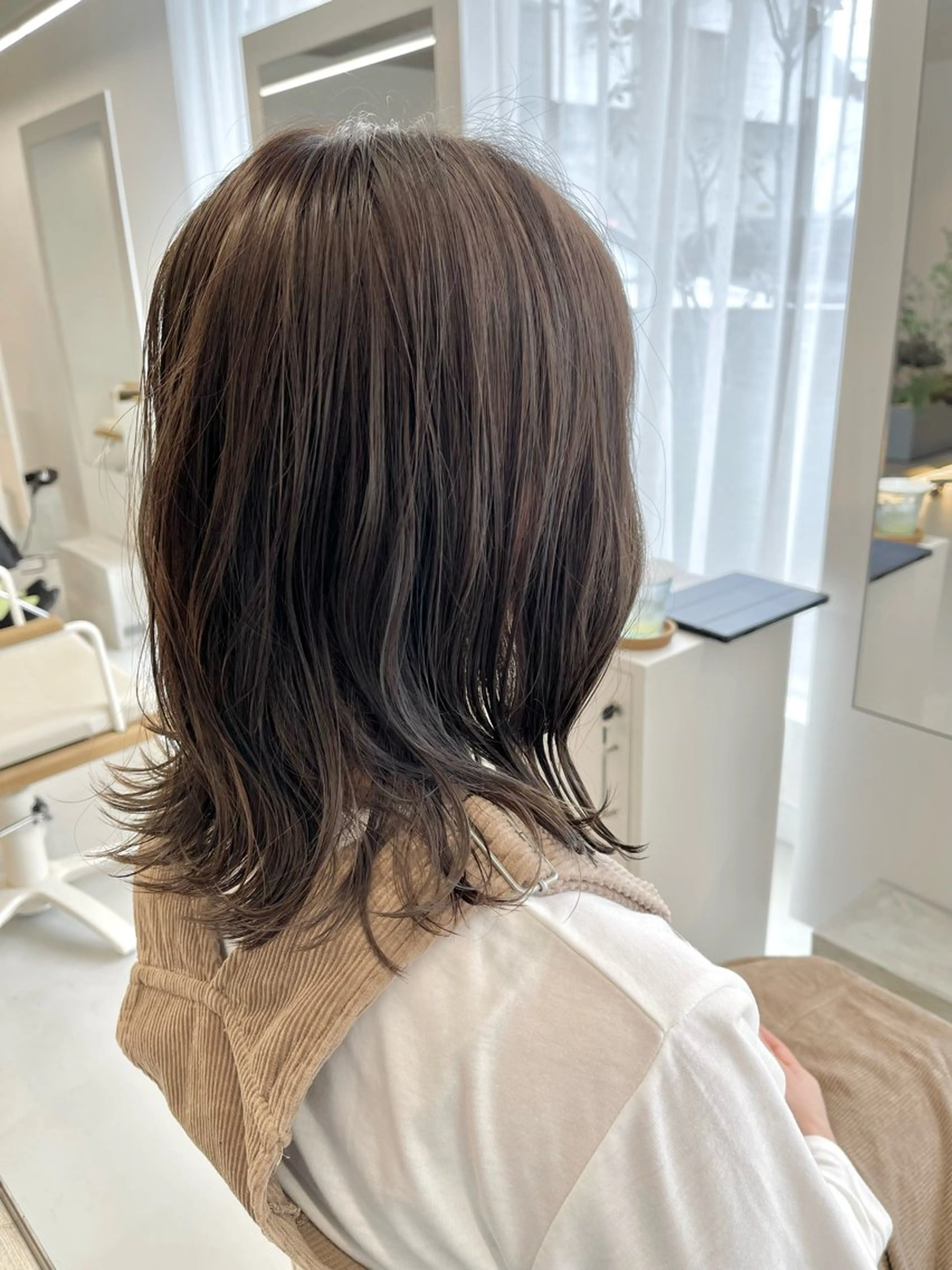 ミディアム 柴田泰秀sotti. 髪質改善/ブリーチのヘアスタイル