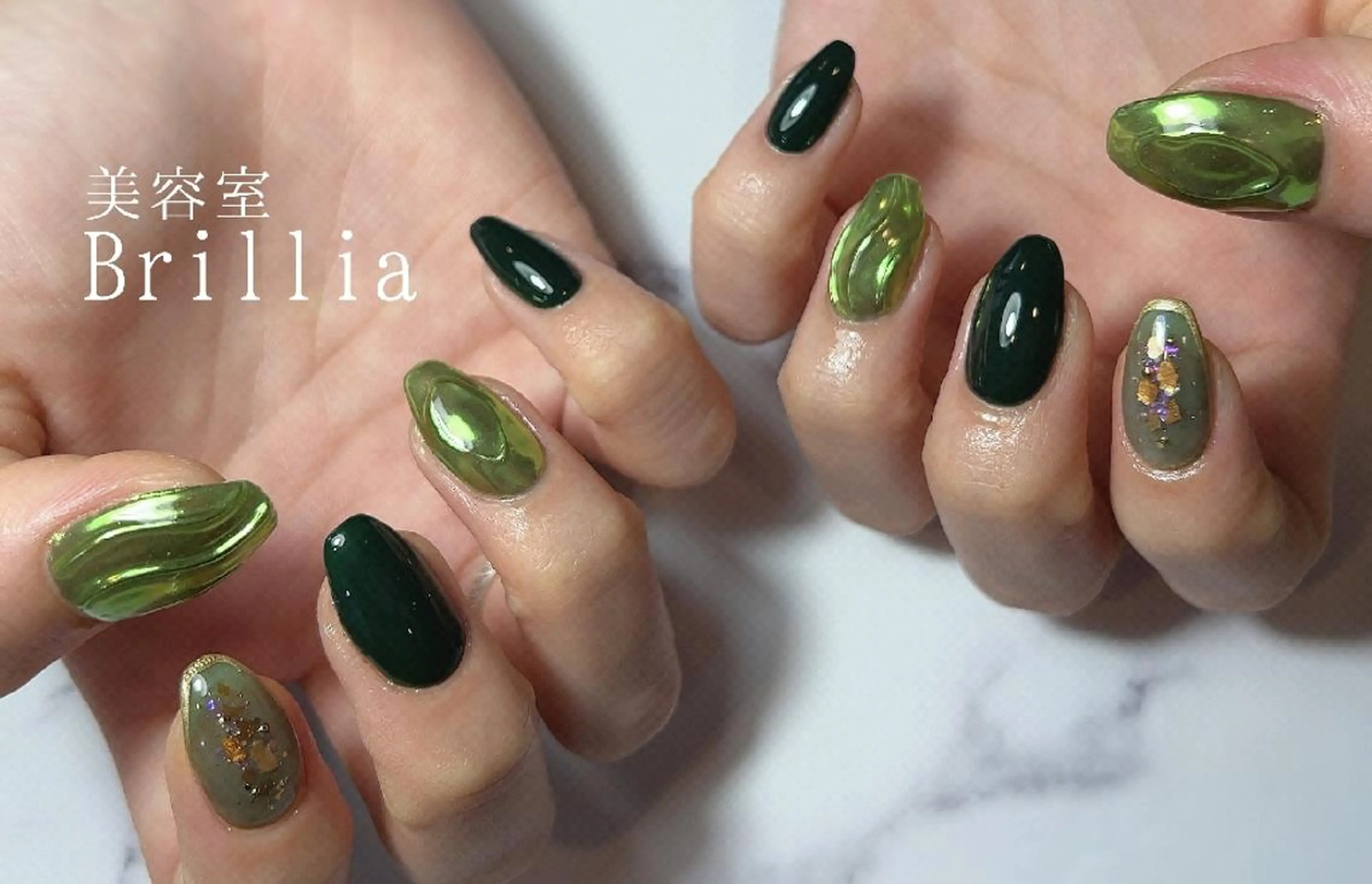 ネイル ハンドネイル 柴田 彩のネイルデザイン