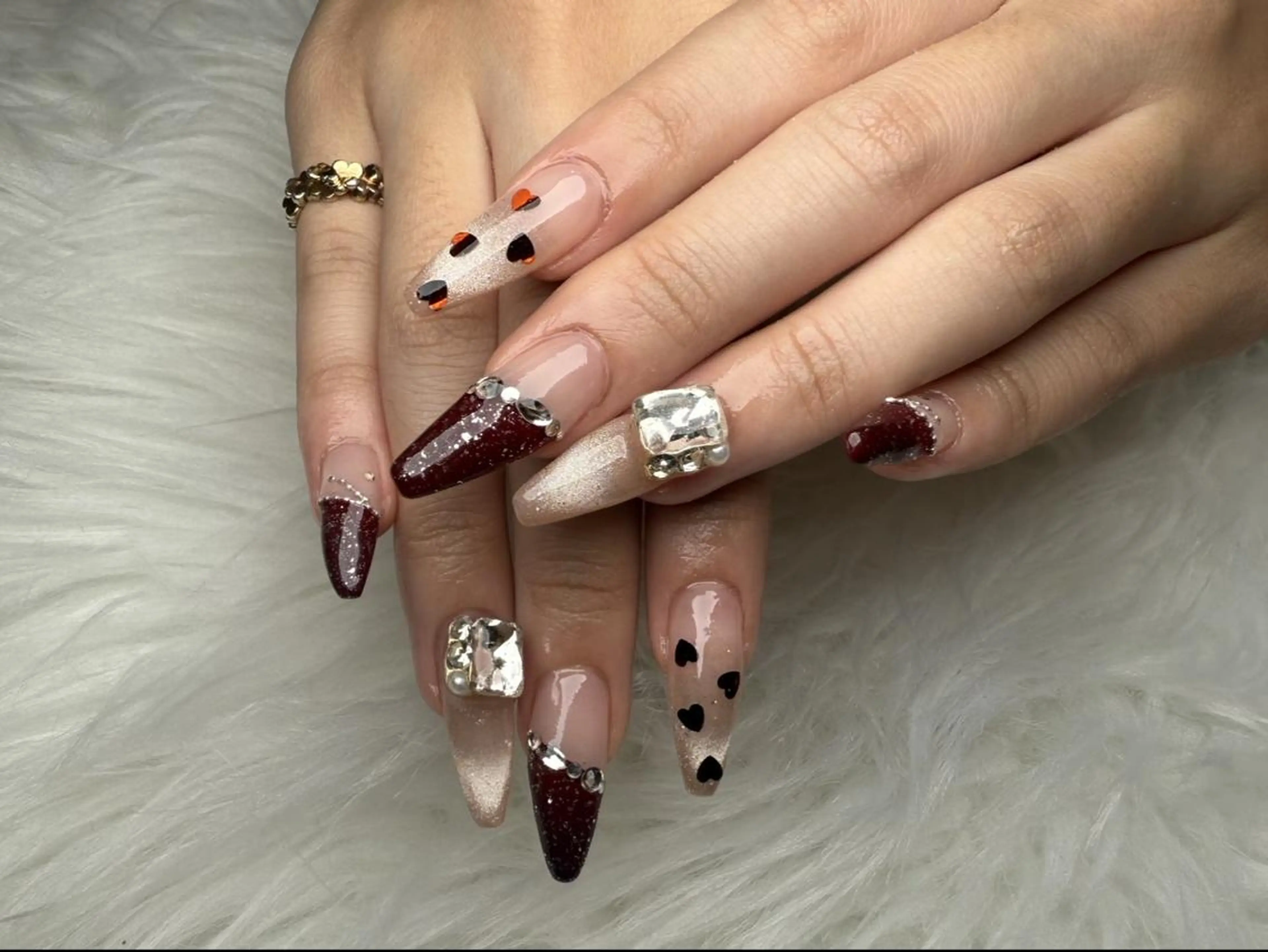 ネイル 持ち込み ハンドネイル ハンドケア peTiT saori🌼のネイルデザイン