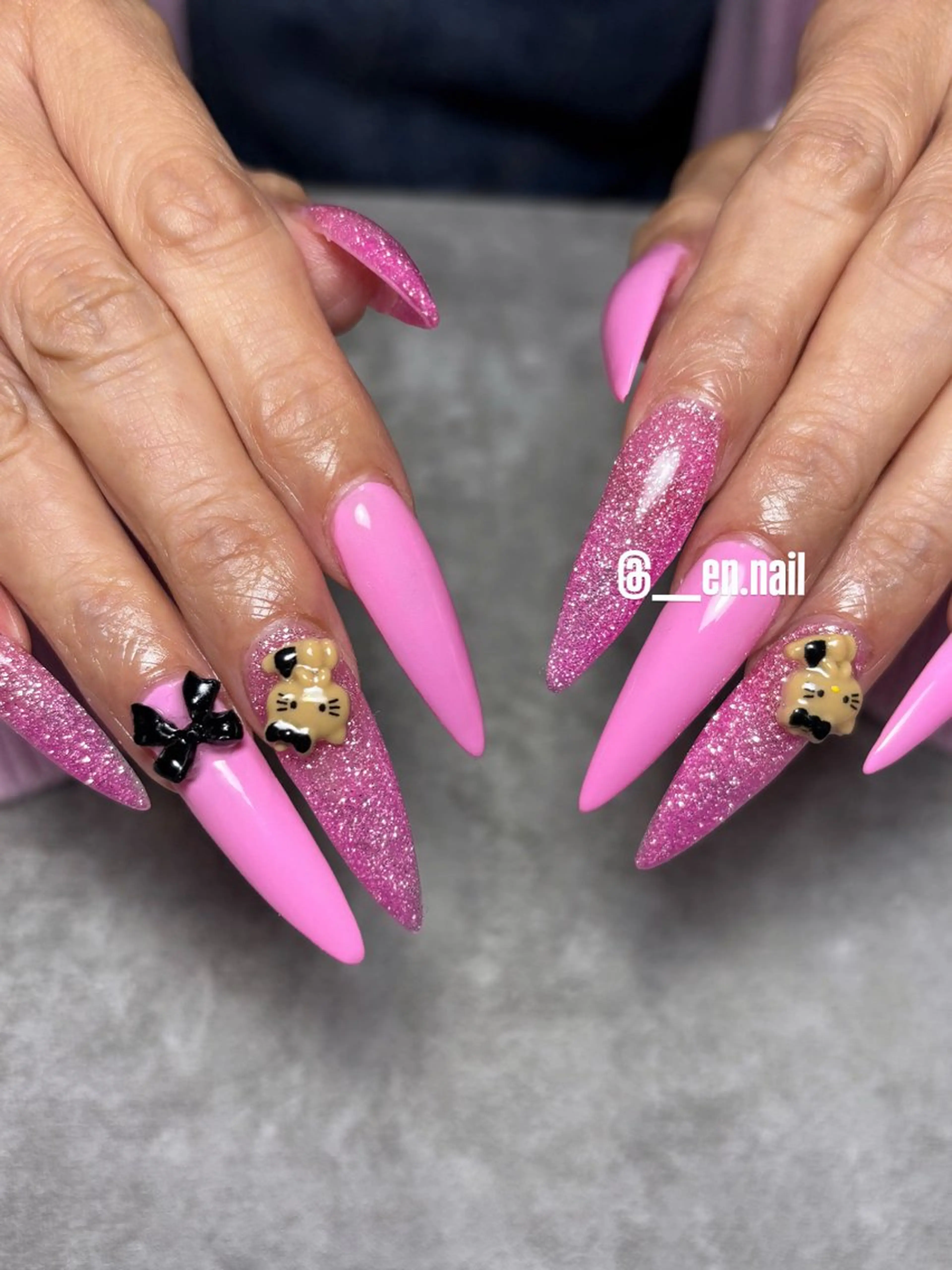 ネイル フラッシュネイル en.nail⭐︎ 丹波橋のネイルデザイン