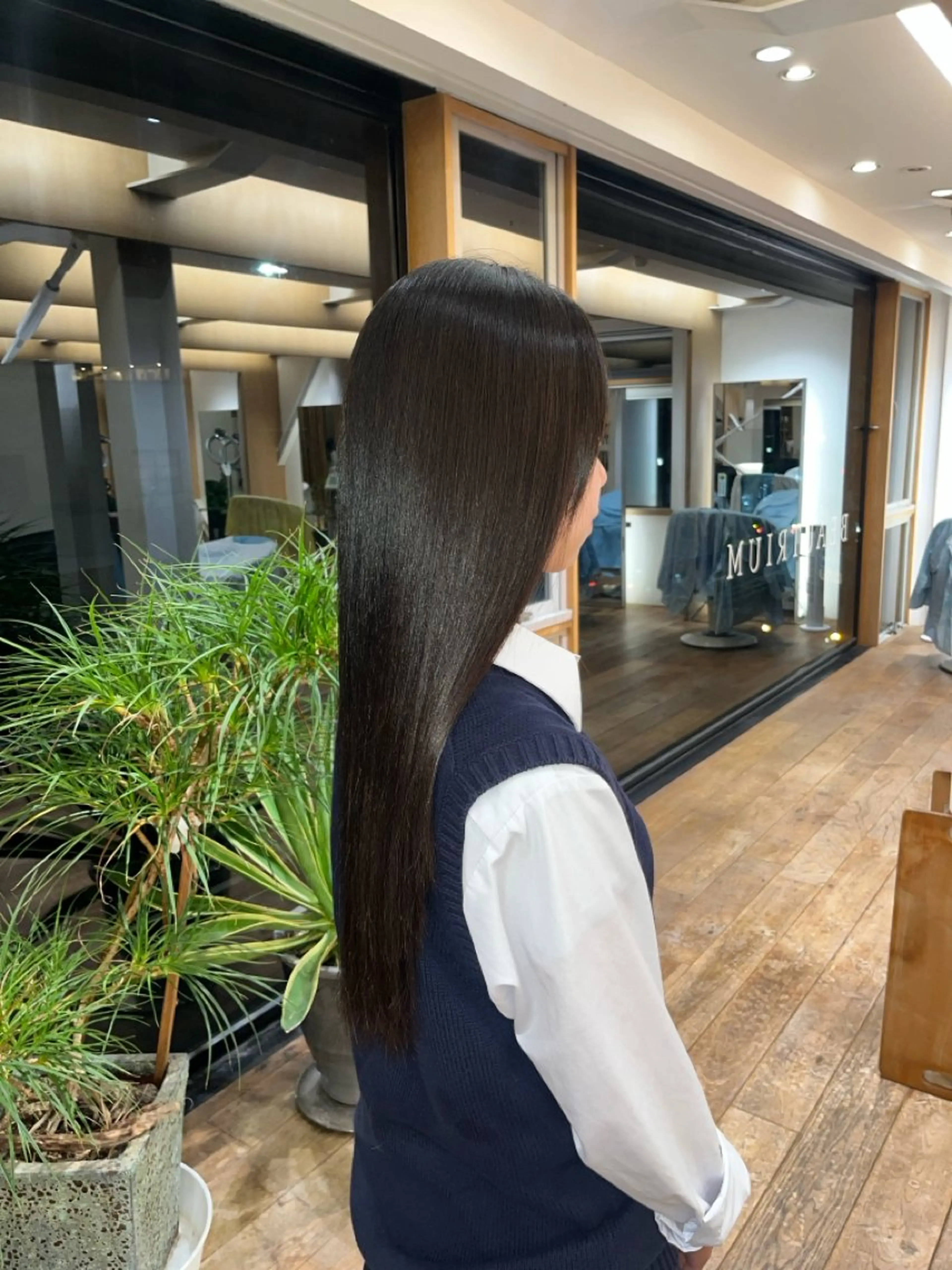 ロング パーマ 縮毛矯正 BEAUTRIUM鎌倉小町店所属・マリナ /ゆる巻パーマ♡のヘアスタイル