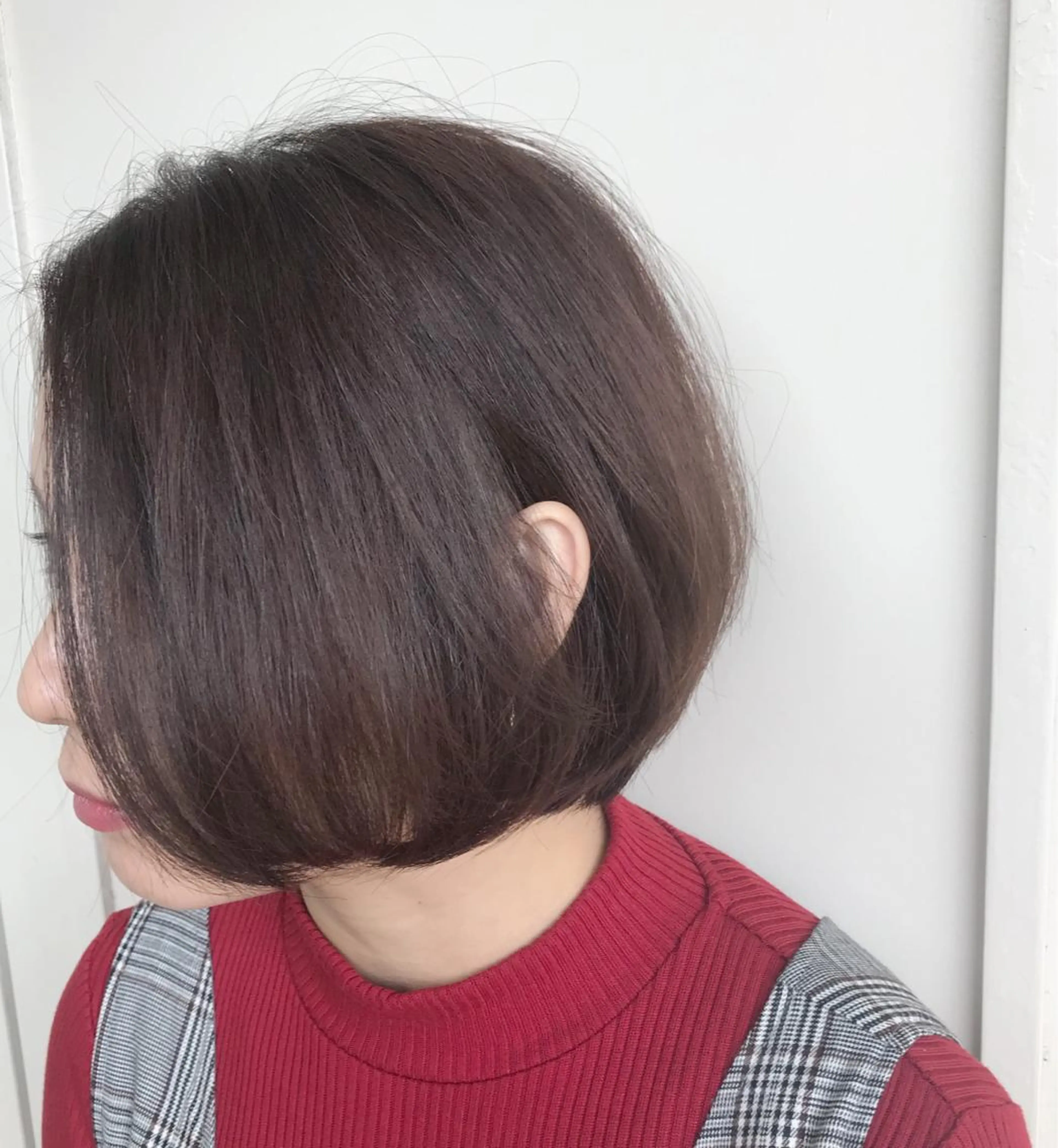 ショート ボブ yeope所属・ハイトーンカラー ブリーチ専門・天神のヘアスタイル