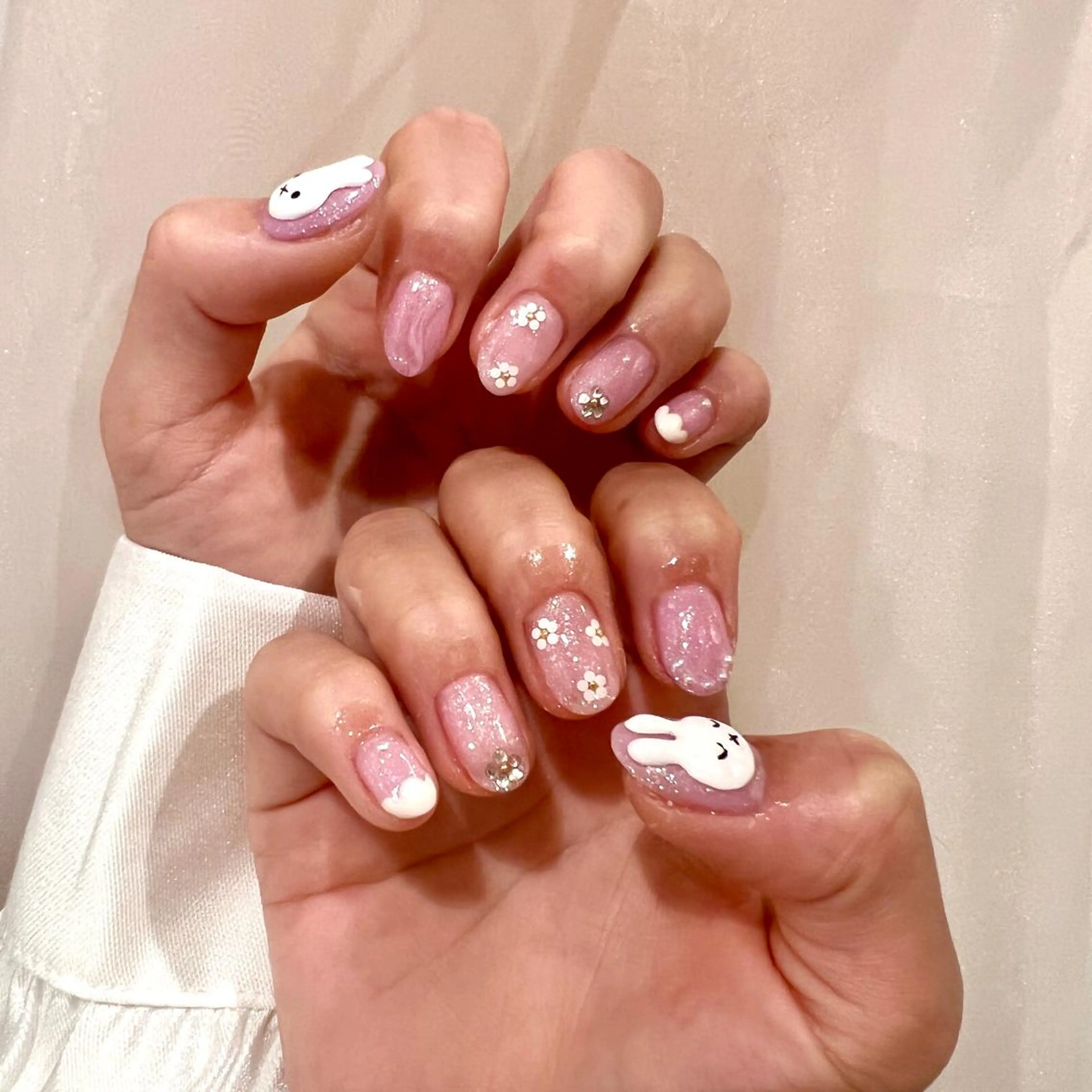 ネイル 黒葛原 めぐみのネイルデザイン