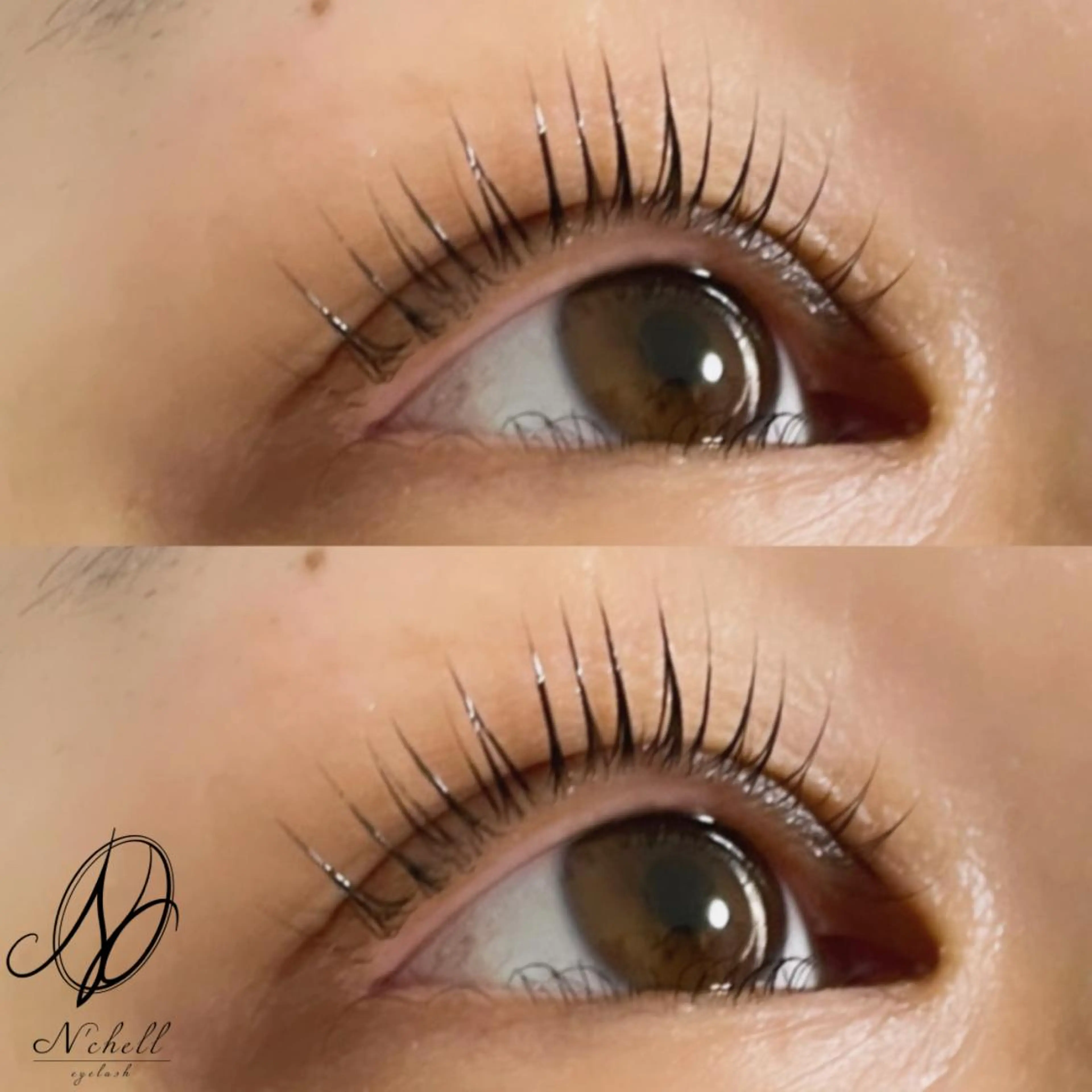 マツエク・マツパ 一重×まつ毛パーマ マツパ 大阪梅田 ナシェル Kako🦋のマツエク・マツパデザイン