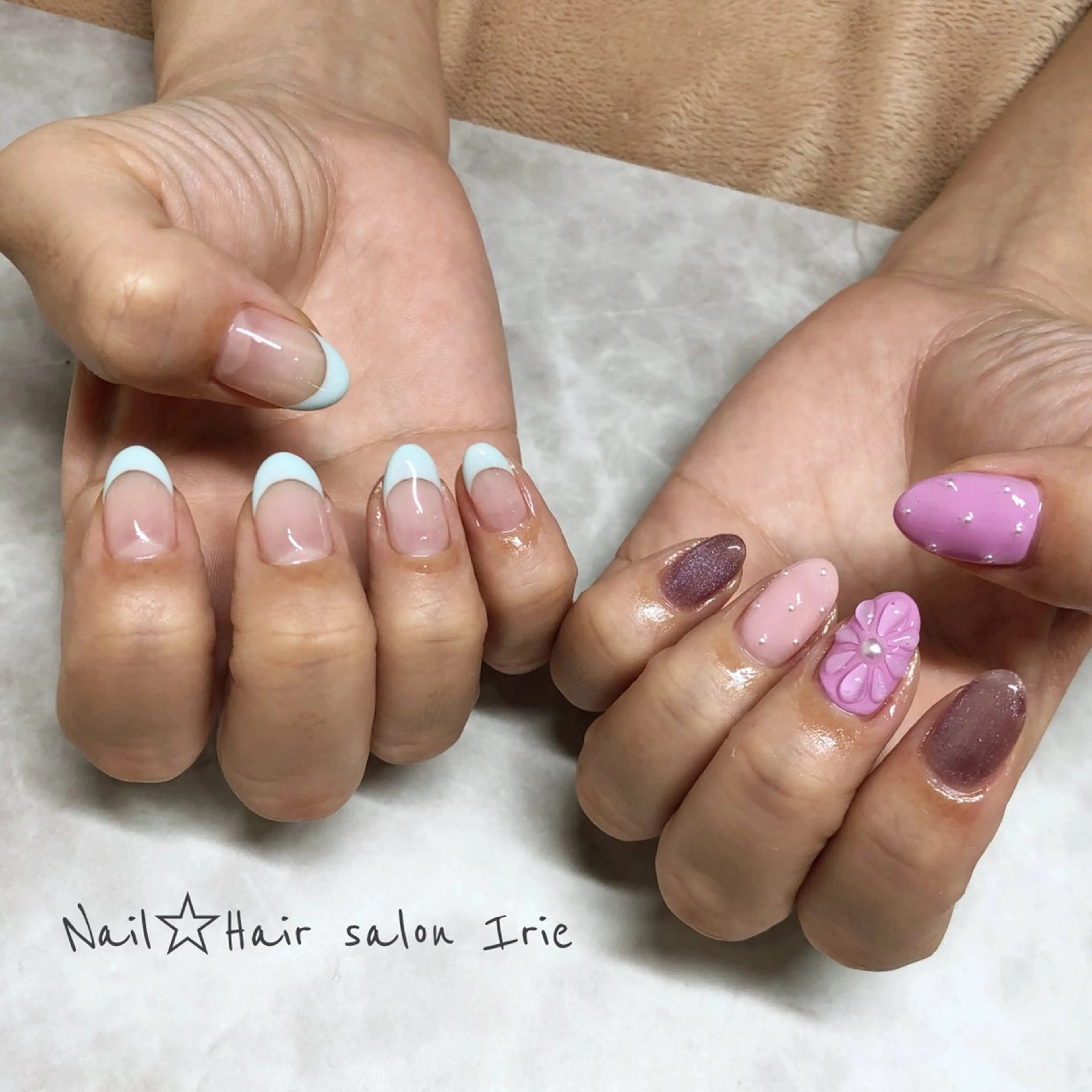 ネイル Hair salon Irie所属・與儀 知佳のネイルデザイン