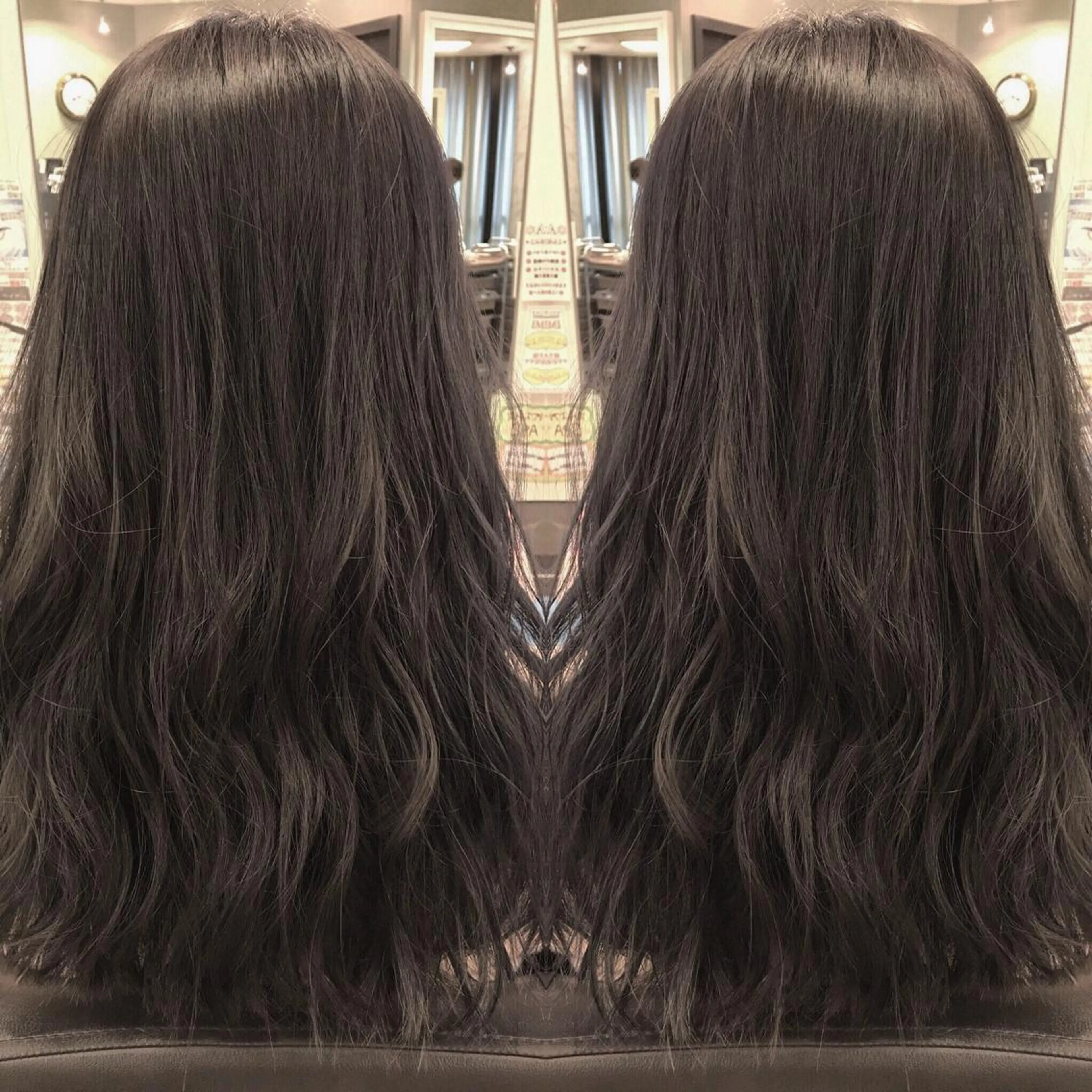 ロング カラー box mico. mutsumiのヘアスタイル