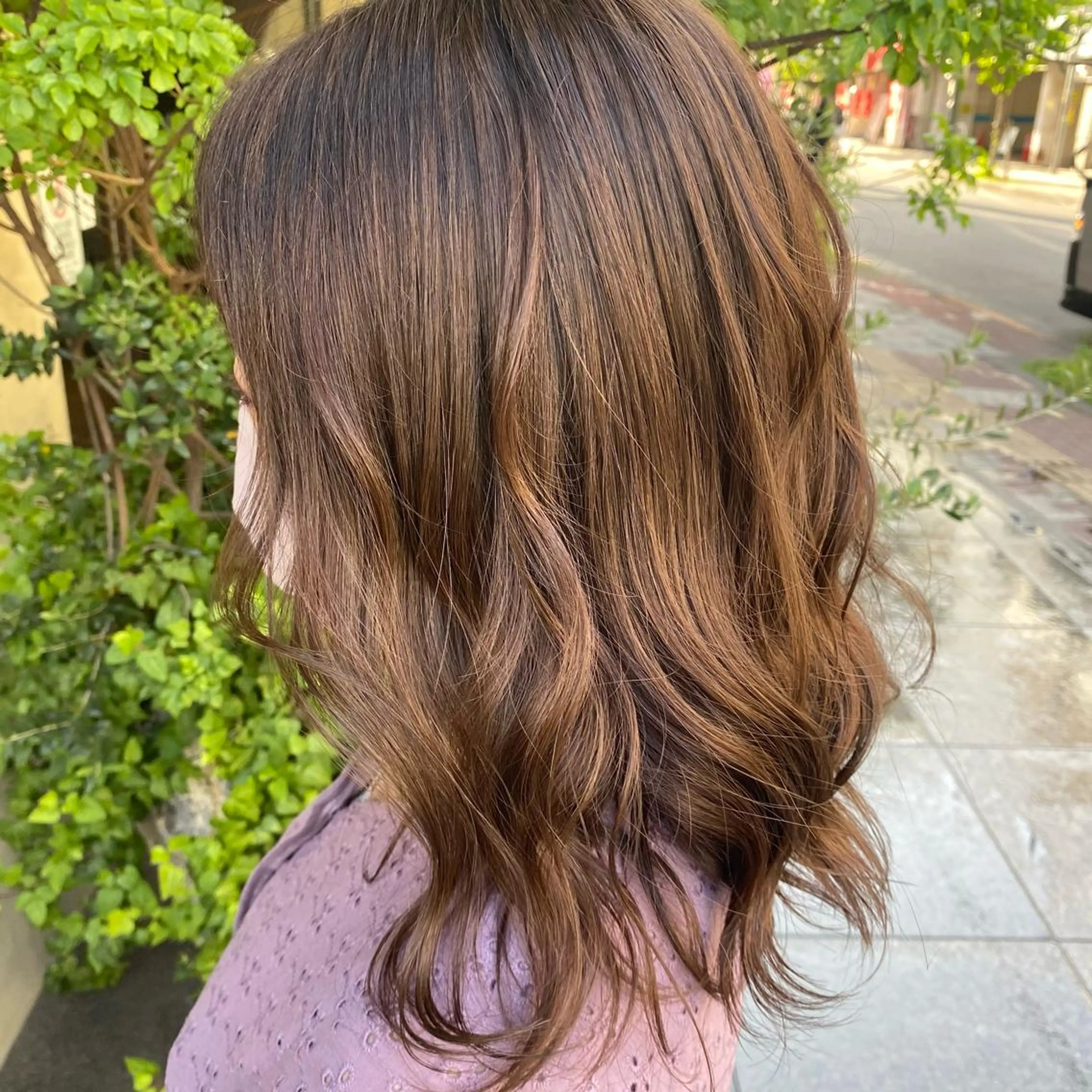 カラー カット ヘアカラー トリートメント 酸スト/フェザー パーマ/三谷海斗のヘアスタイル