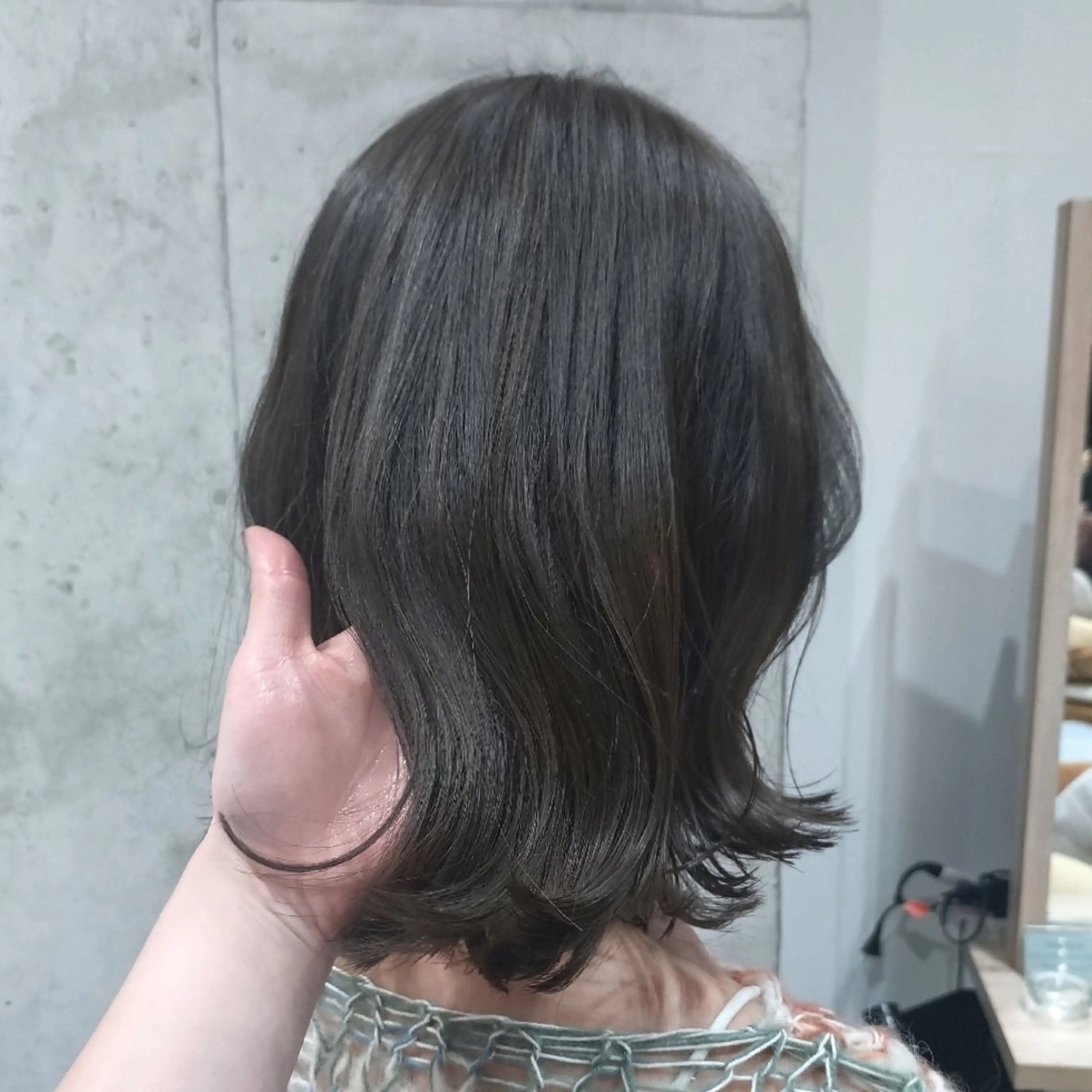 ミディアム カラー ヘアカラー ヘアアレンジ/透明感 カラー/AKARIのヘアスタイル