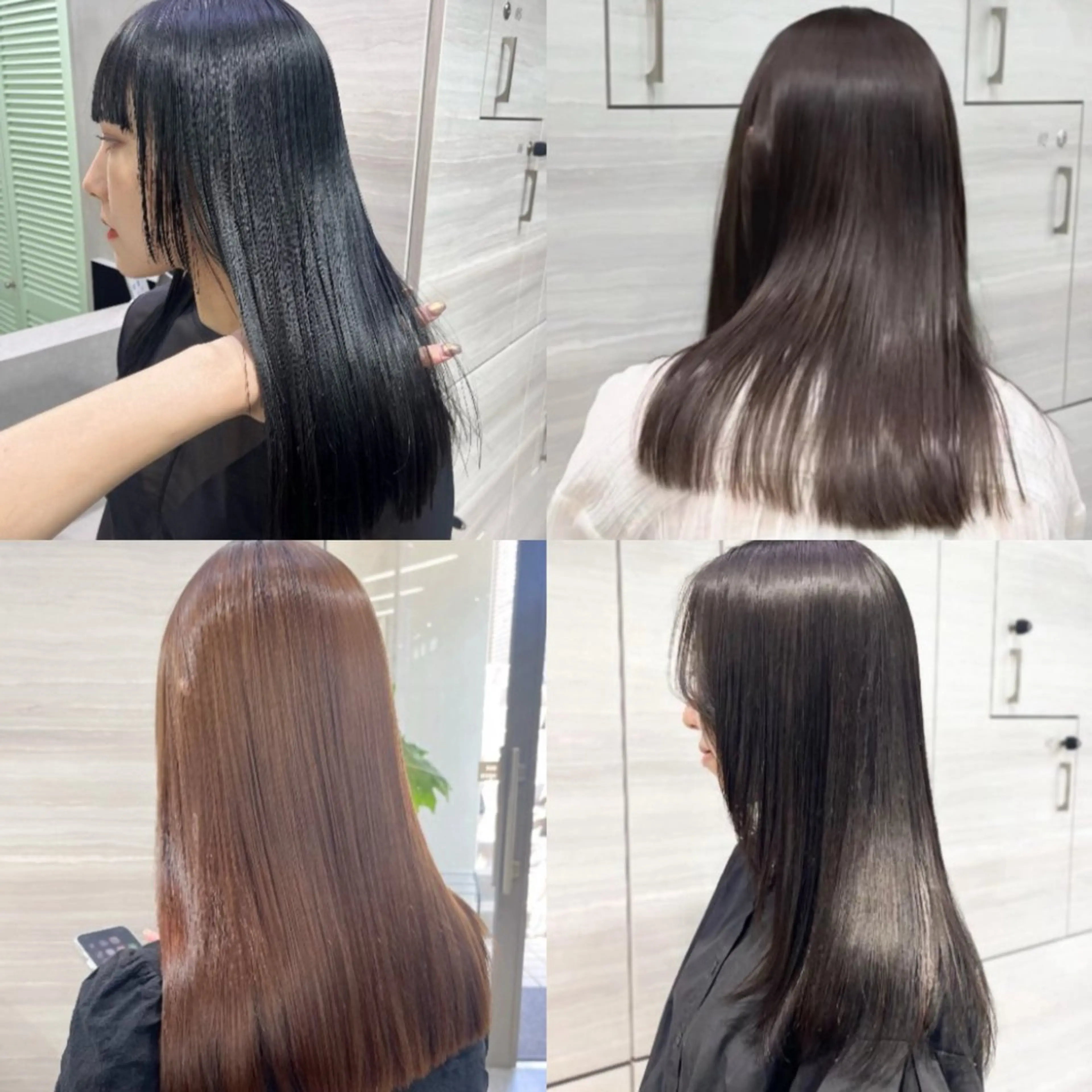 ロング カラー カット ヘアカラー 縮毛矯正 ナツミ/透明感カラー /酸性ストレートのヘアスタイル