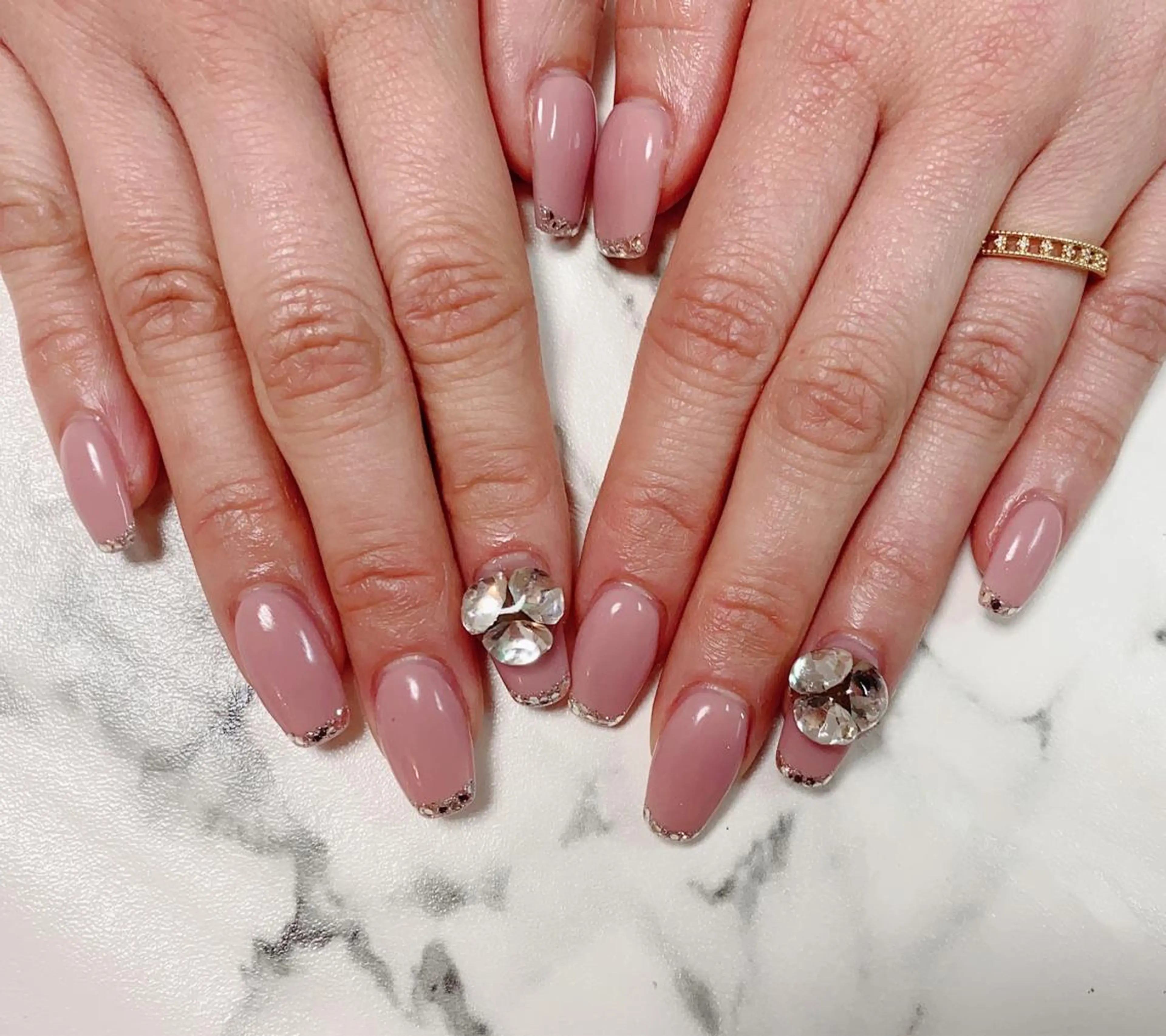 ロング カラー ネイル Q Free nailsのネイルデザイン