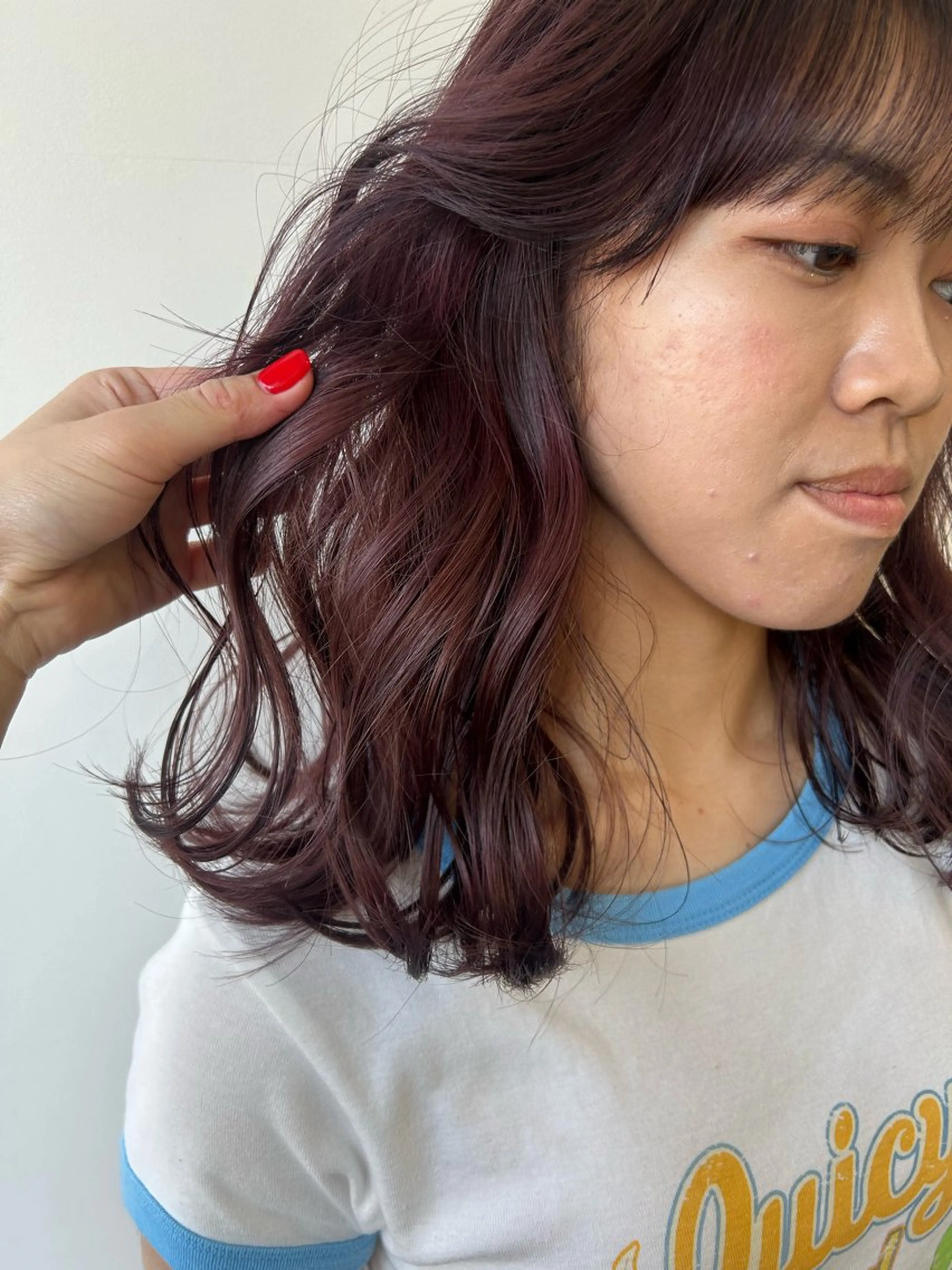 カラー 原 瑞希のヘアスタイル