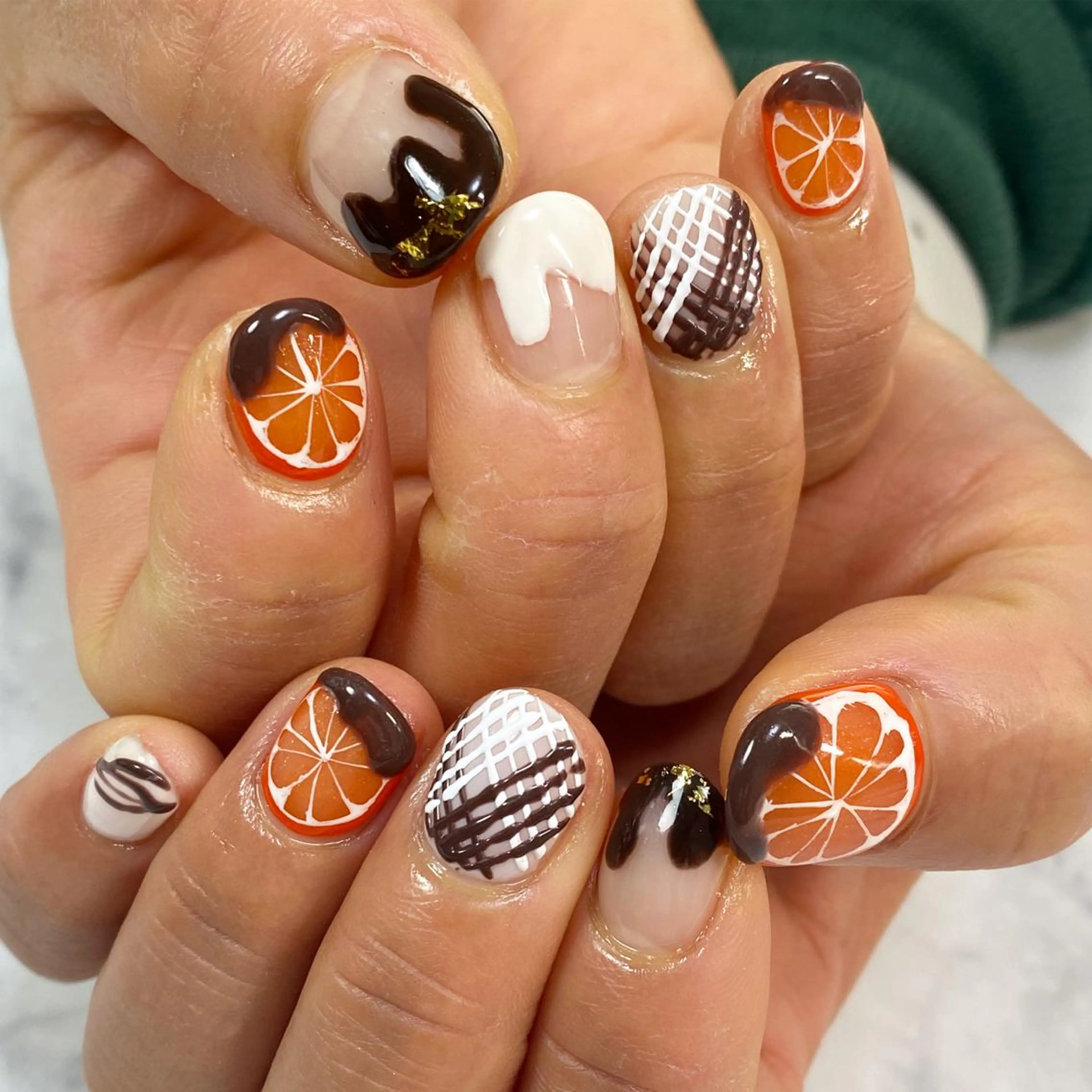 ネイル ハンドネイル mellow mのネイルデザイン