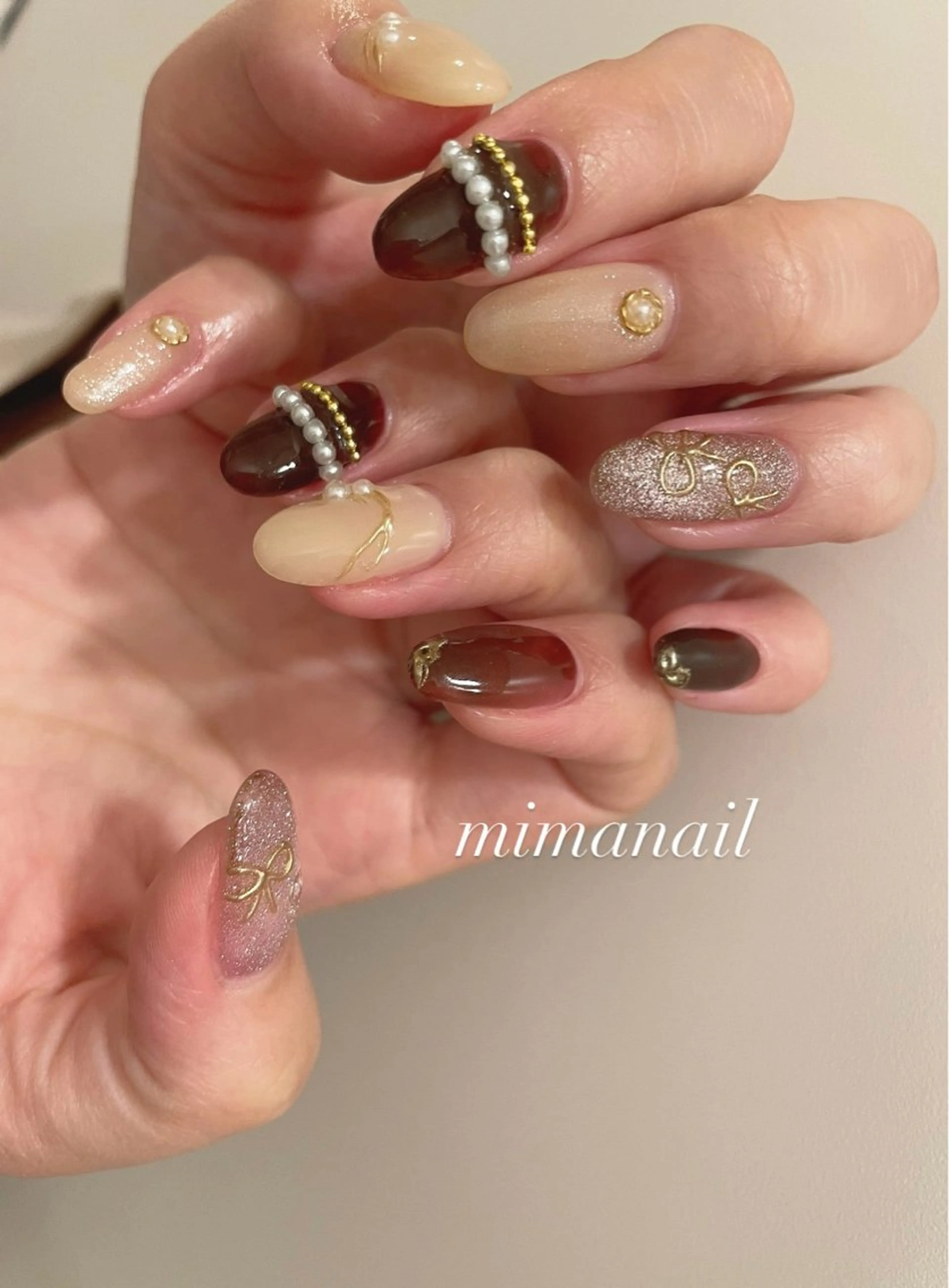 ネイル ハンドネイル mima nailのネイルデザイン