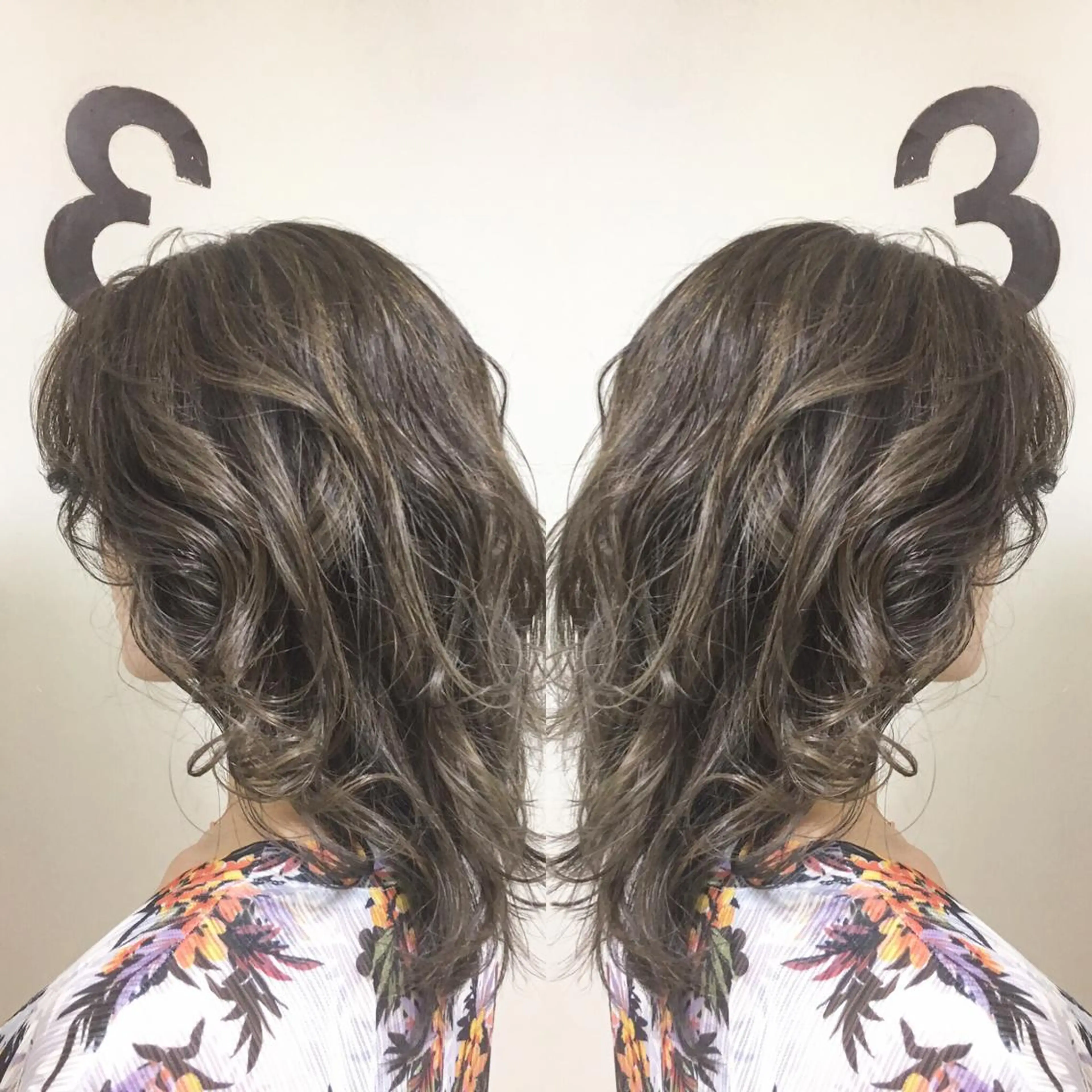 ミディアム ハイライト AUBE HAIRazul吉祥寺所属・綺麗な髪質にしたい方 限定🌈清水　祥のヘアスタイル