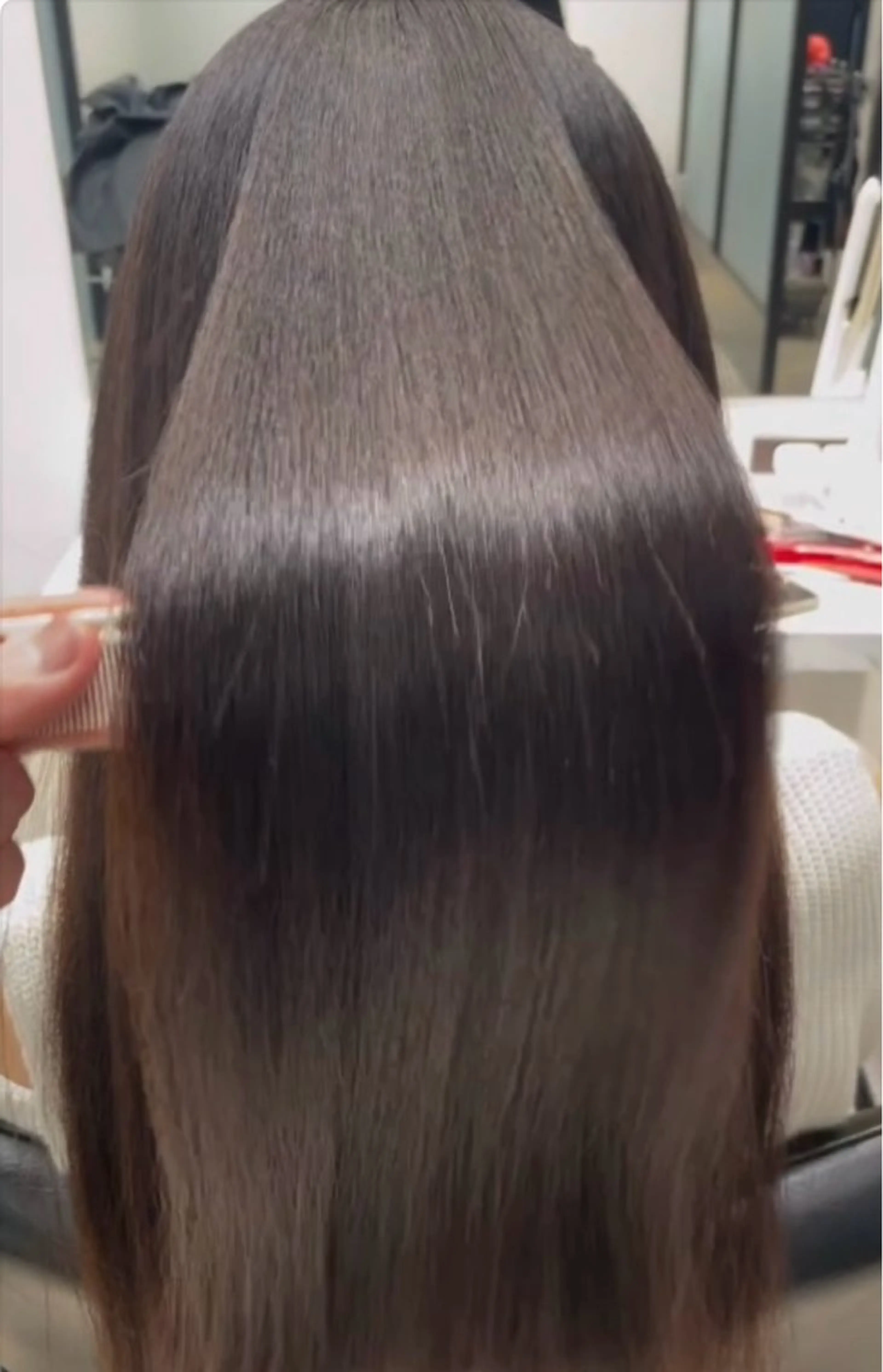 ロング カラー カット ヘアカラー 縮毛矯正 トリートメント SALOWIN梅田　　サロウィン所属・縮毛•酸性矯正特化/ 美髪•髪質改善/KJのヘアスタイル