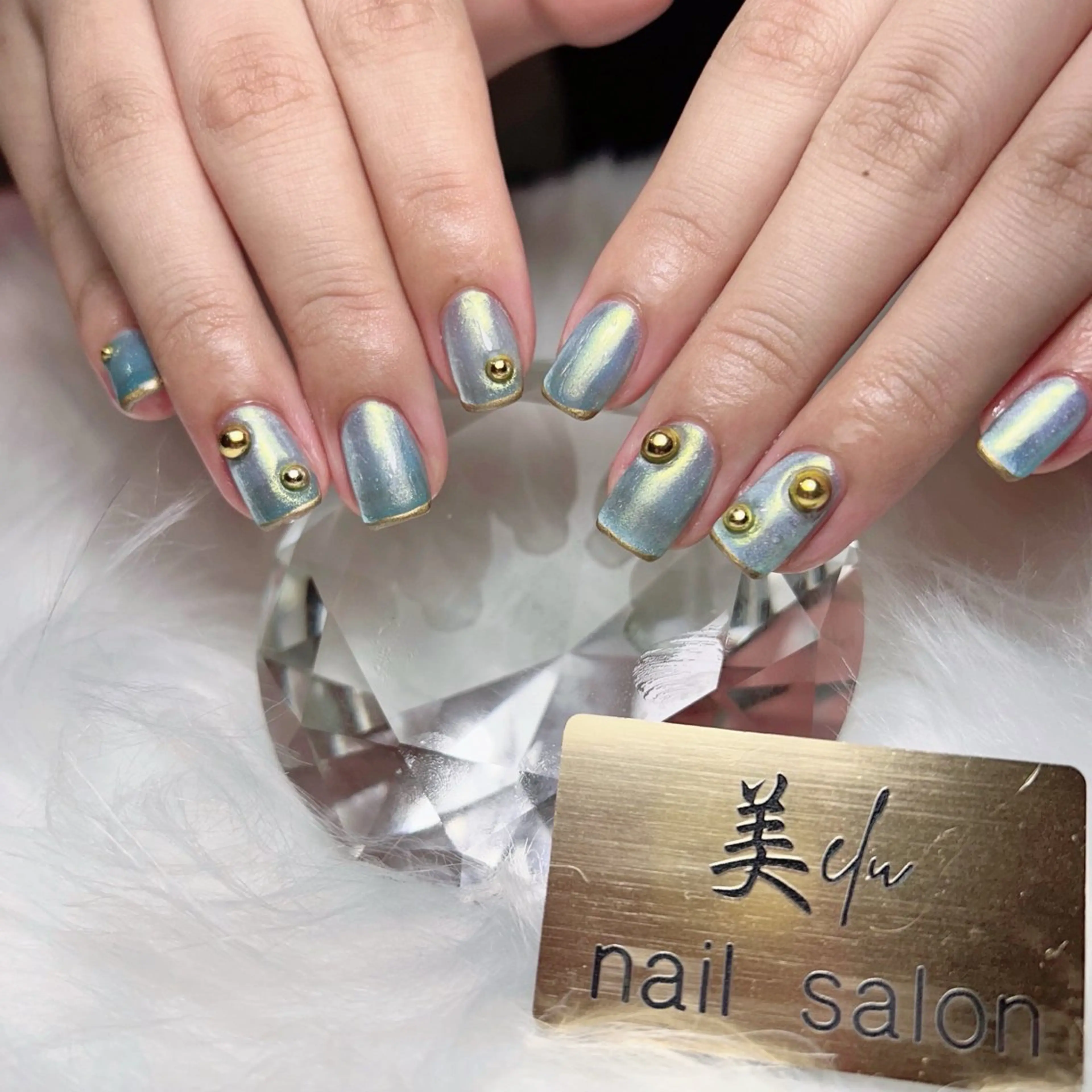 ネイル アートネイル マグネットネイル 美爪・自爪育成サロン美elu所属・美爪・自爪育成サロン 美elu(ビエル)のネイルデザイン