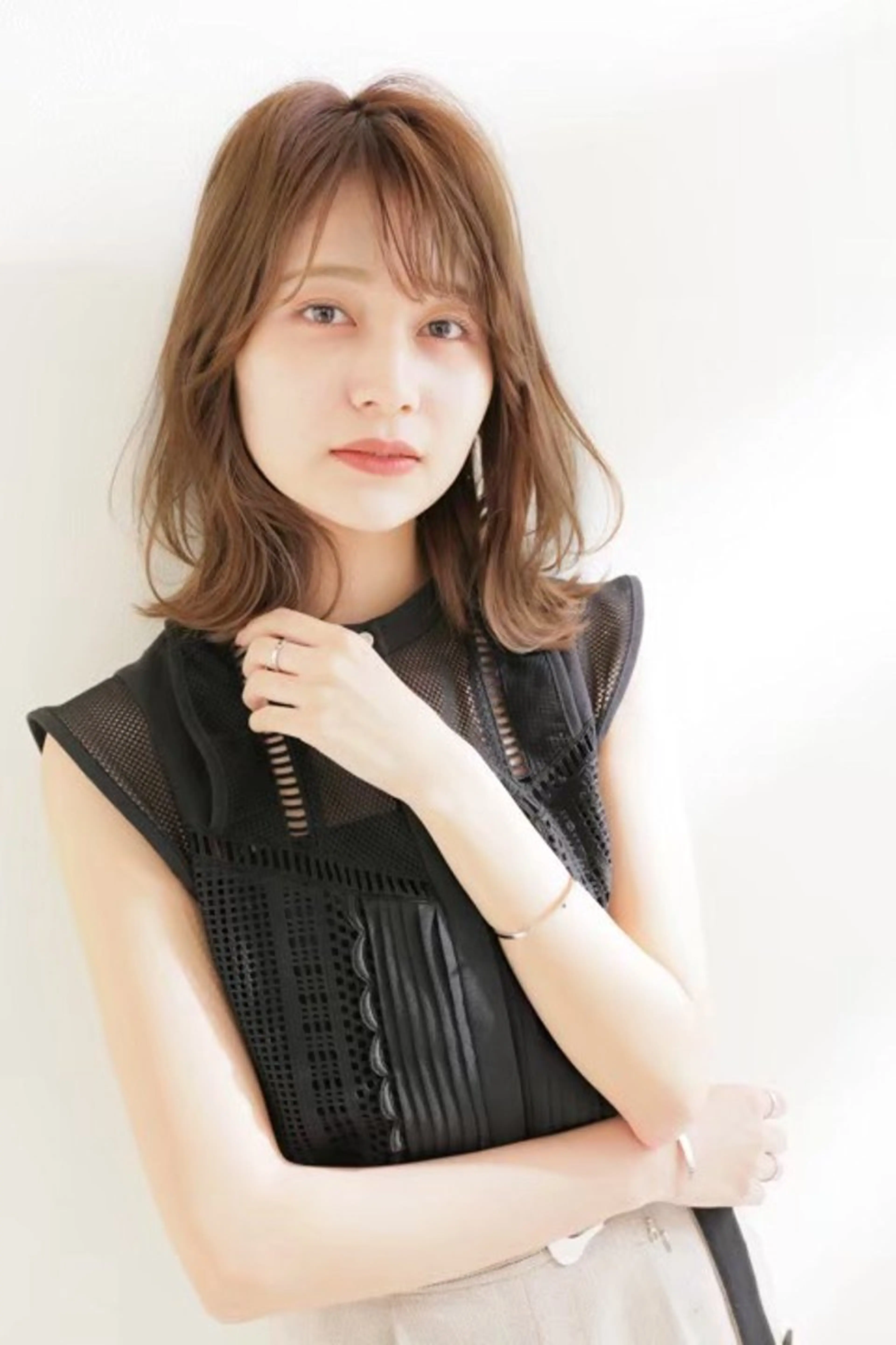 カラー ミディアム 藤田 義剛のヘアスタイル