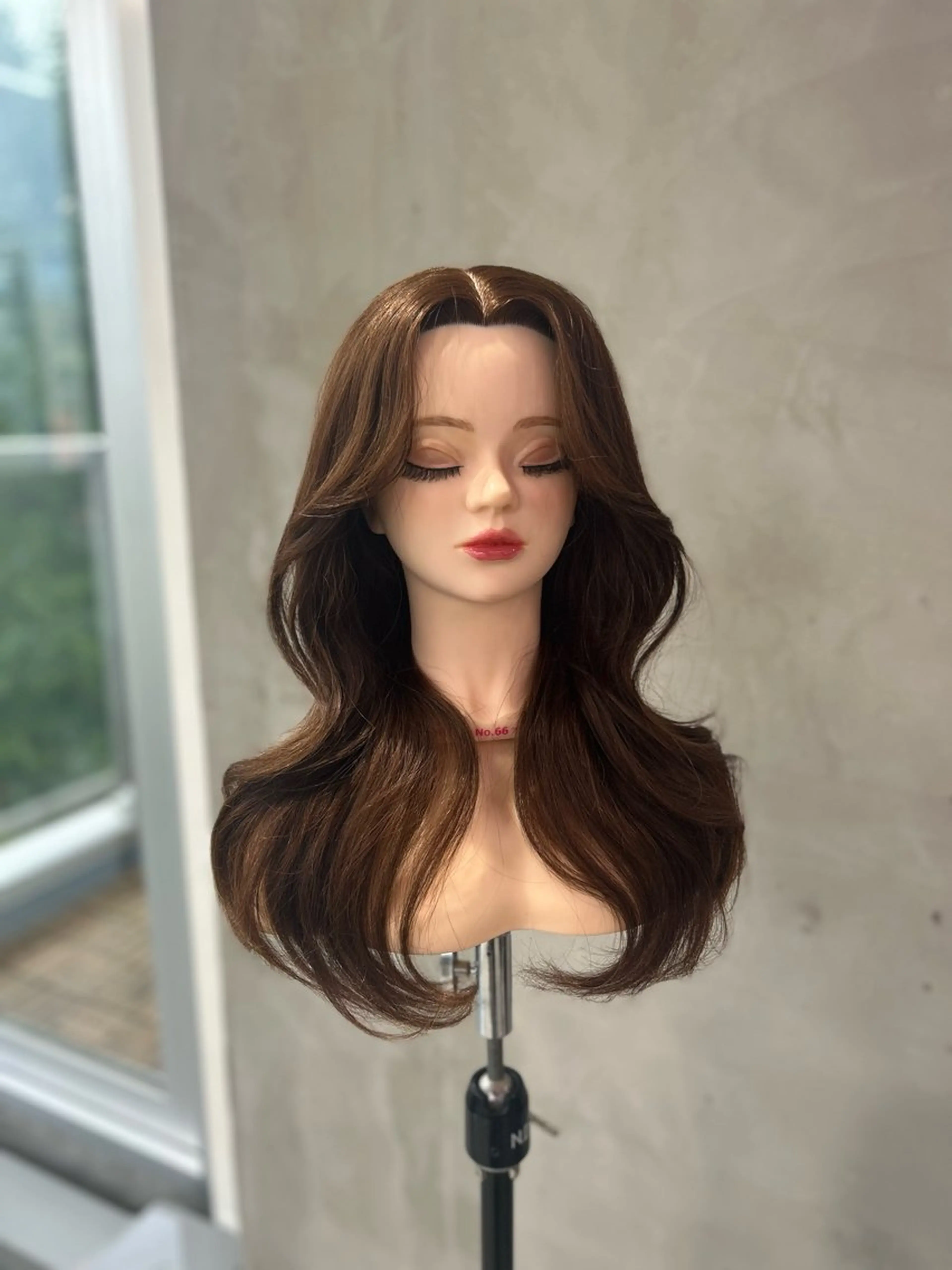 セミロング カラー 🤍韓国ヘア/ 楓🤍のヘアスタイル