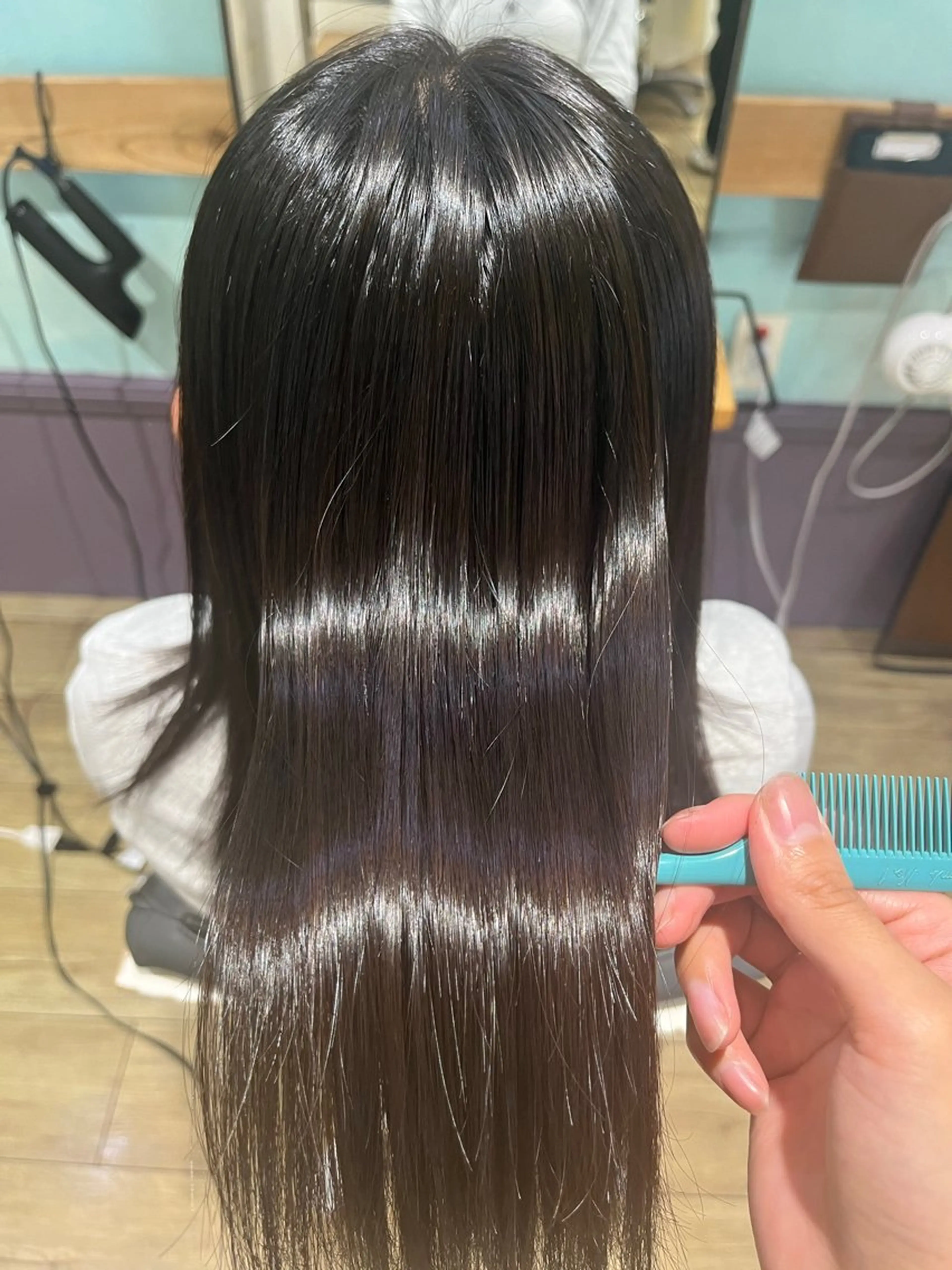 ロング ショート/ボブ/透明 感カラー/高橋あみのヘアスタイル