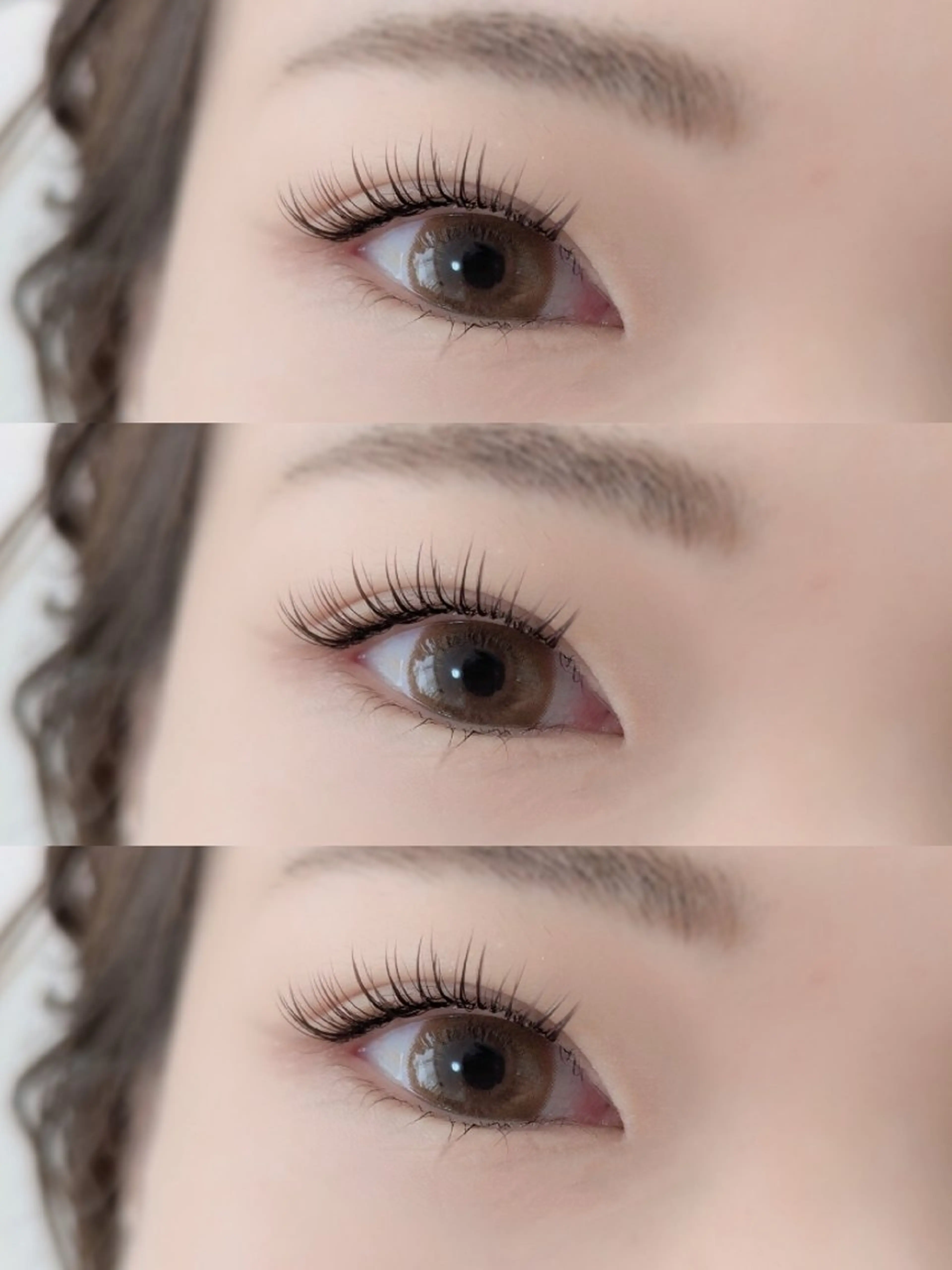 マツエク・マツパ カラーマツエク 大塚 愛璃のマツエク・マツパデザイン