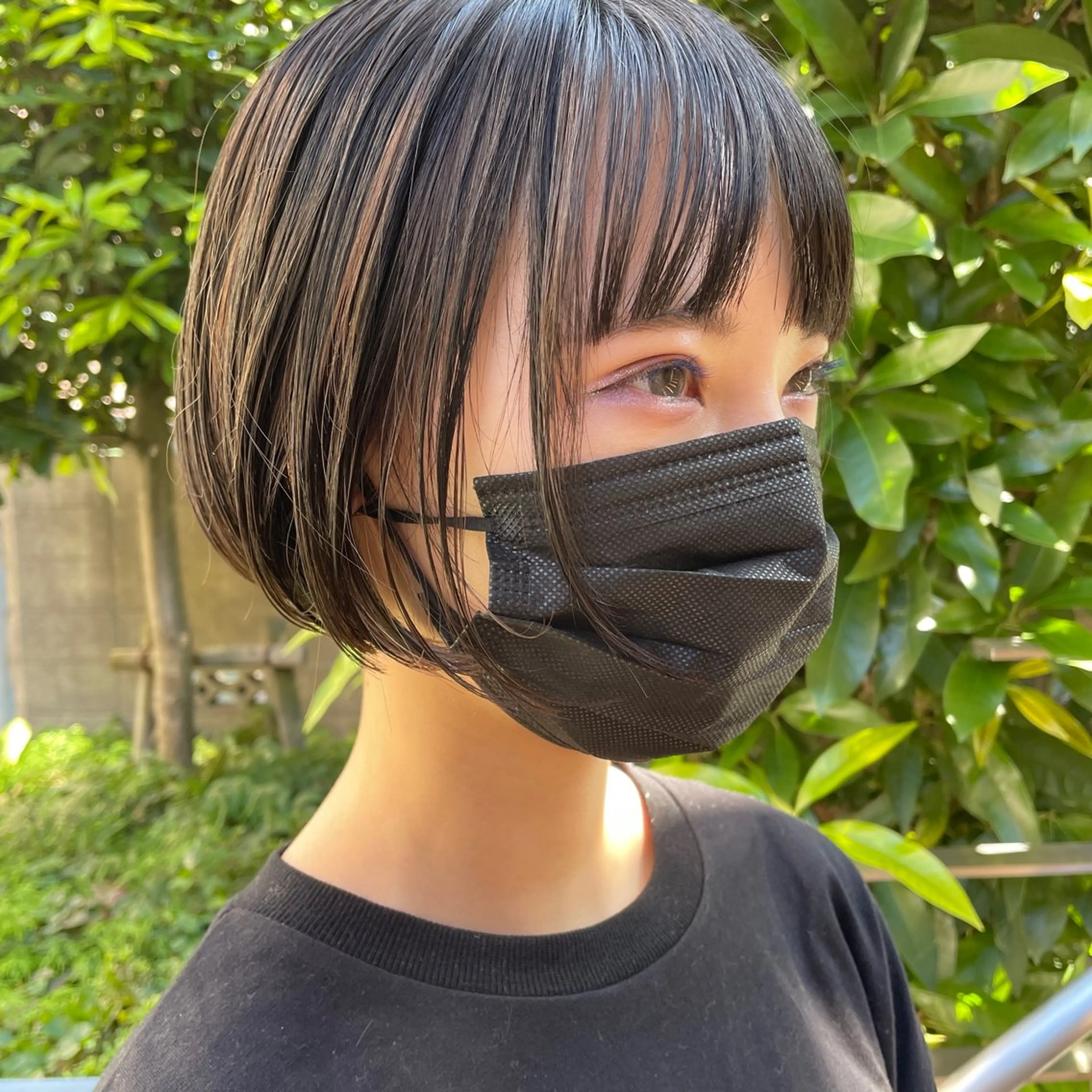 ミディアム カラー カット ヘアカラー トリートメント 表参道/髪質改善・ 透明感 colorのヘアスタイル