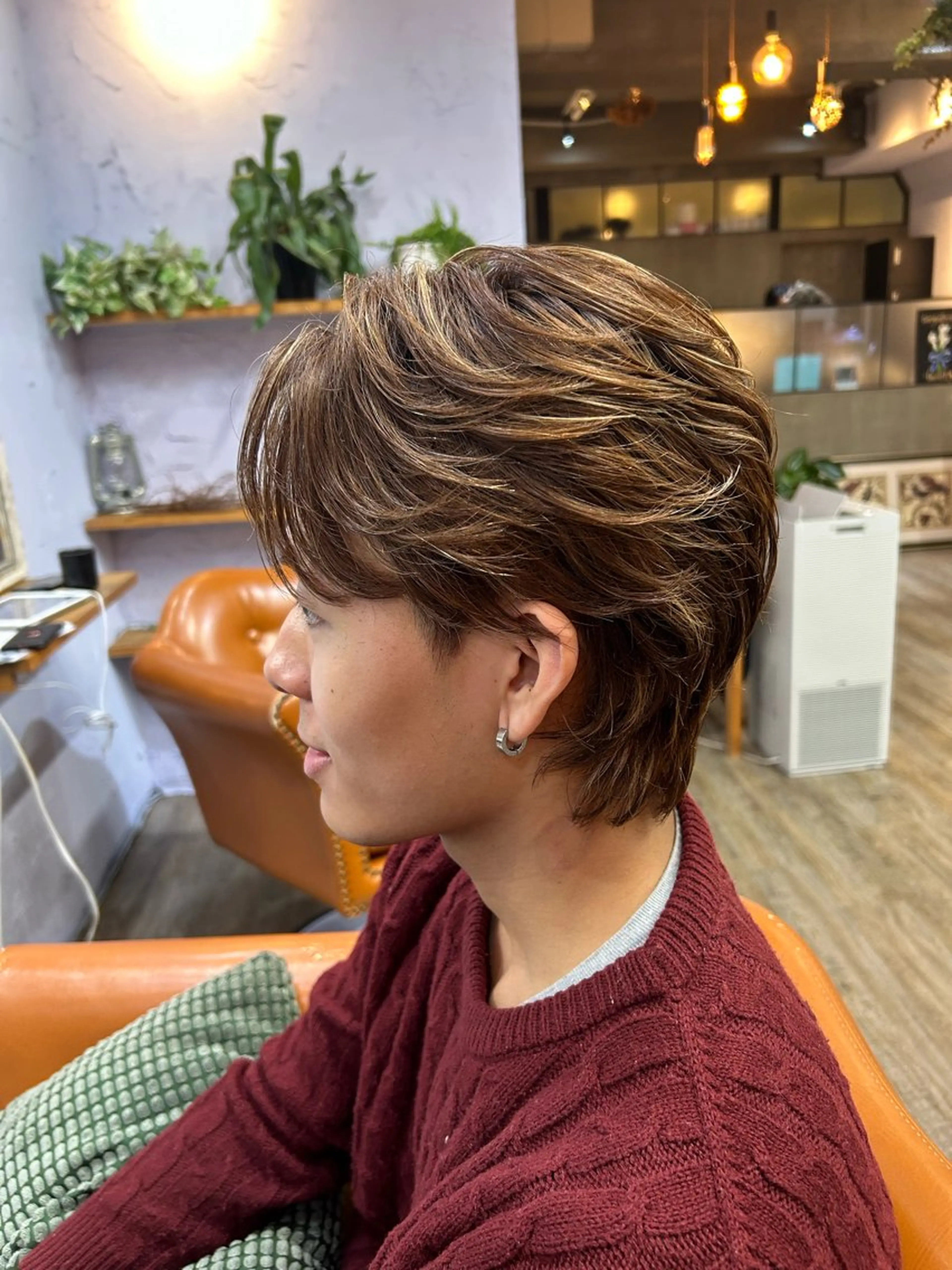 カラー メンズ 古澤 咲来のヘアスタイル