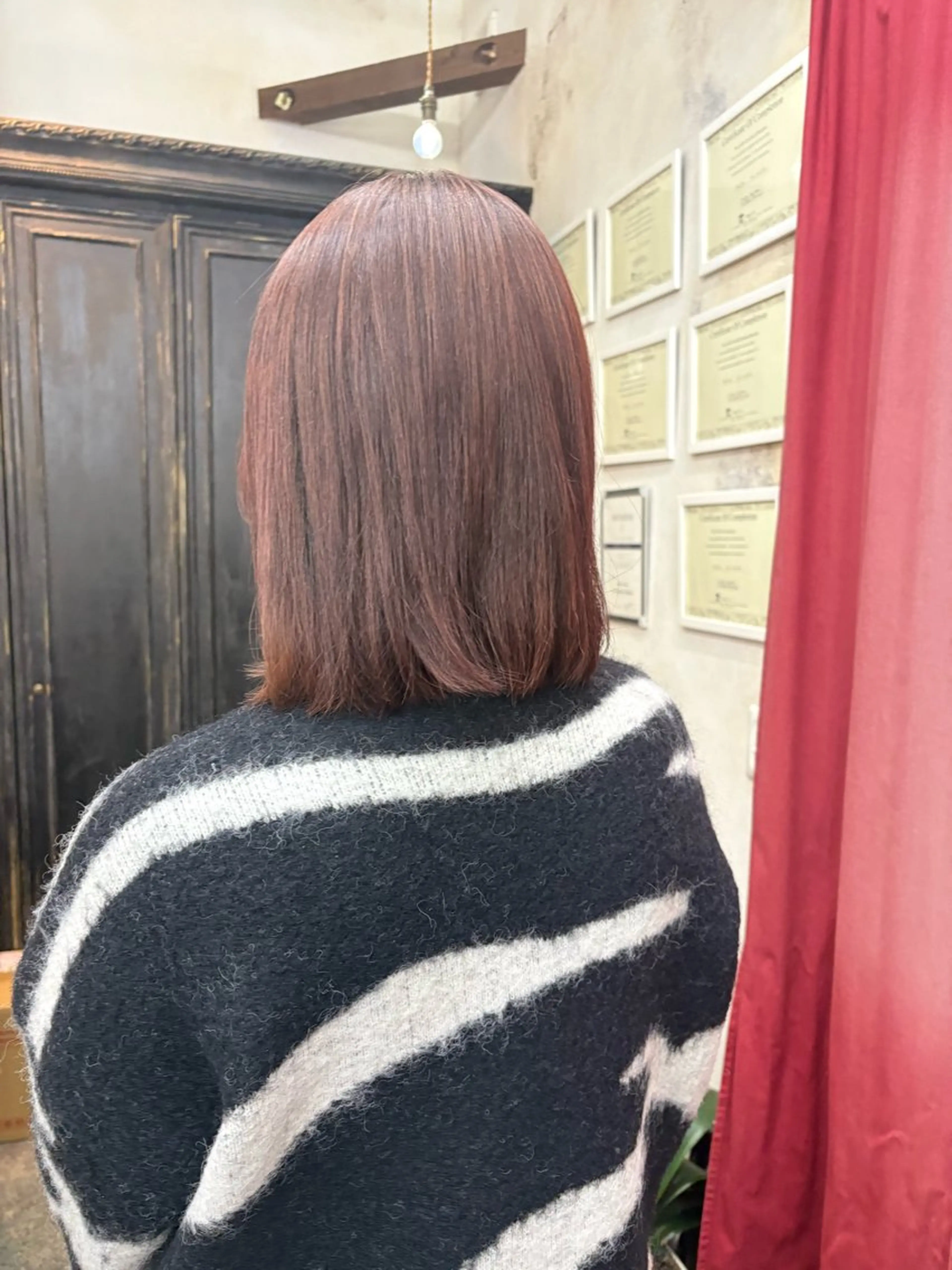 ミディアム 林 夢良🖤のヘアスタイル