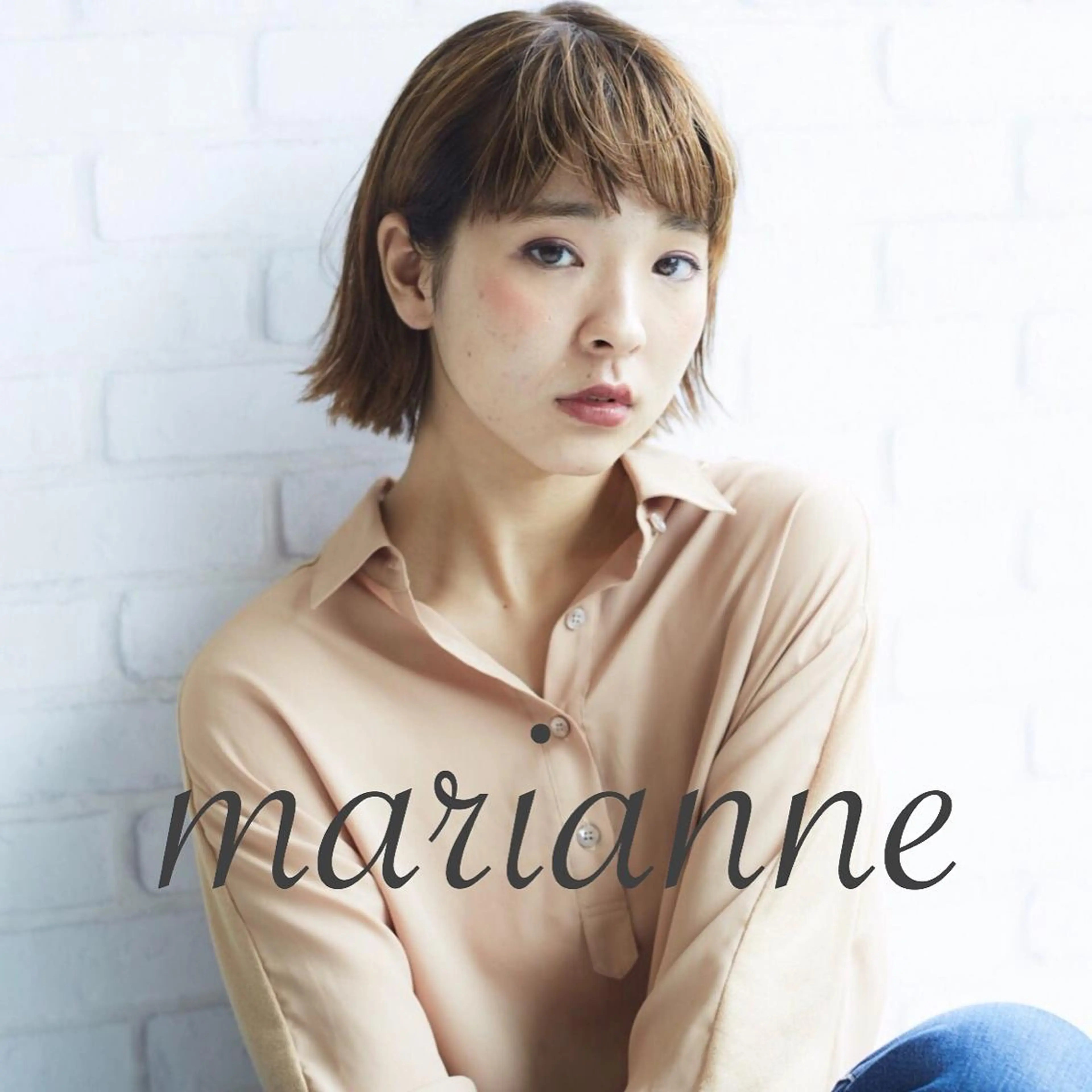 ショート ミディアム カラー THE DAY所属・AKI HASHIMOTOのヘアスタイル