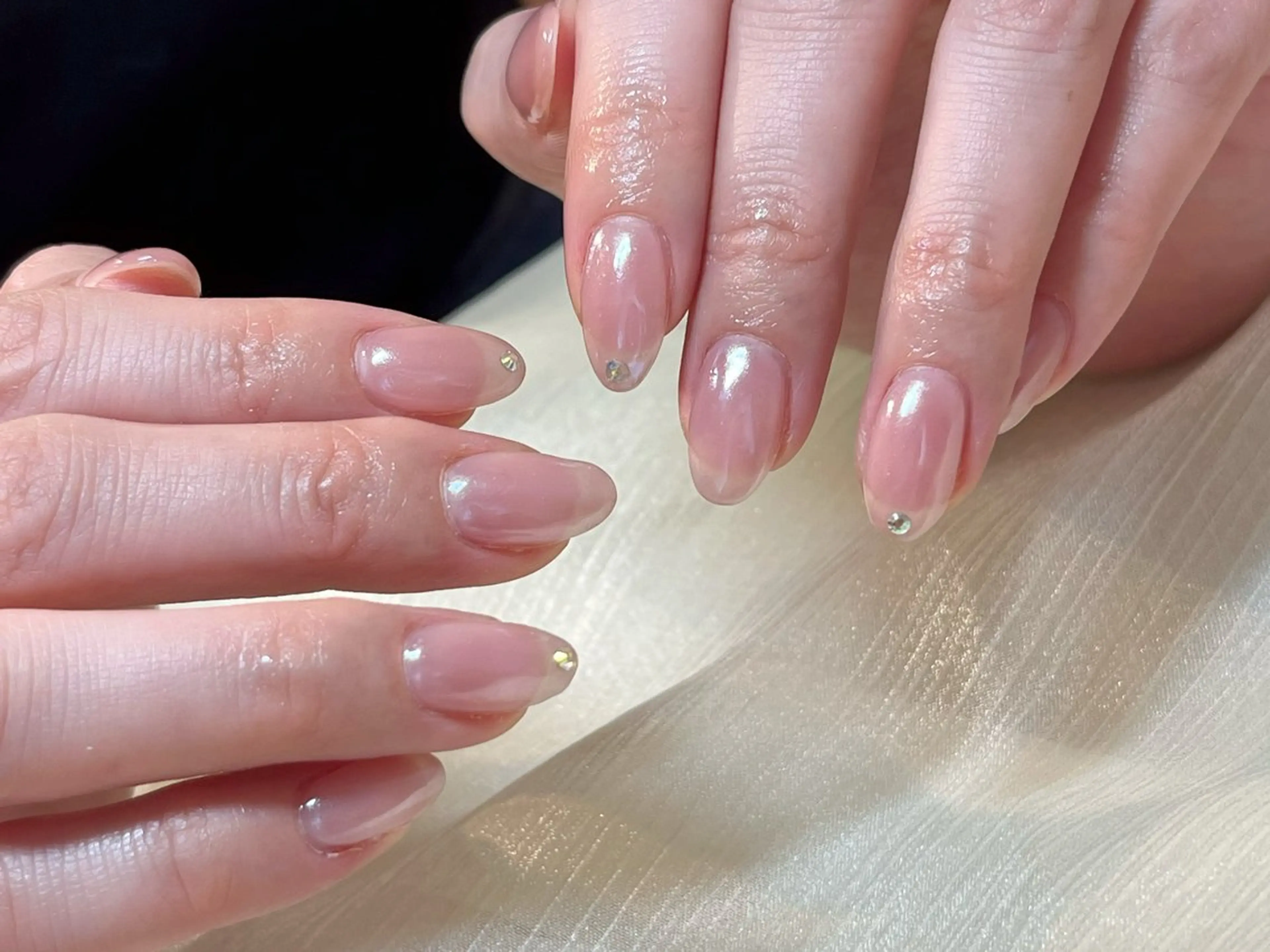 ネイル ミラーネイル 🦋miyavi nail🦋ヤミのネイルデザイン