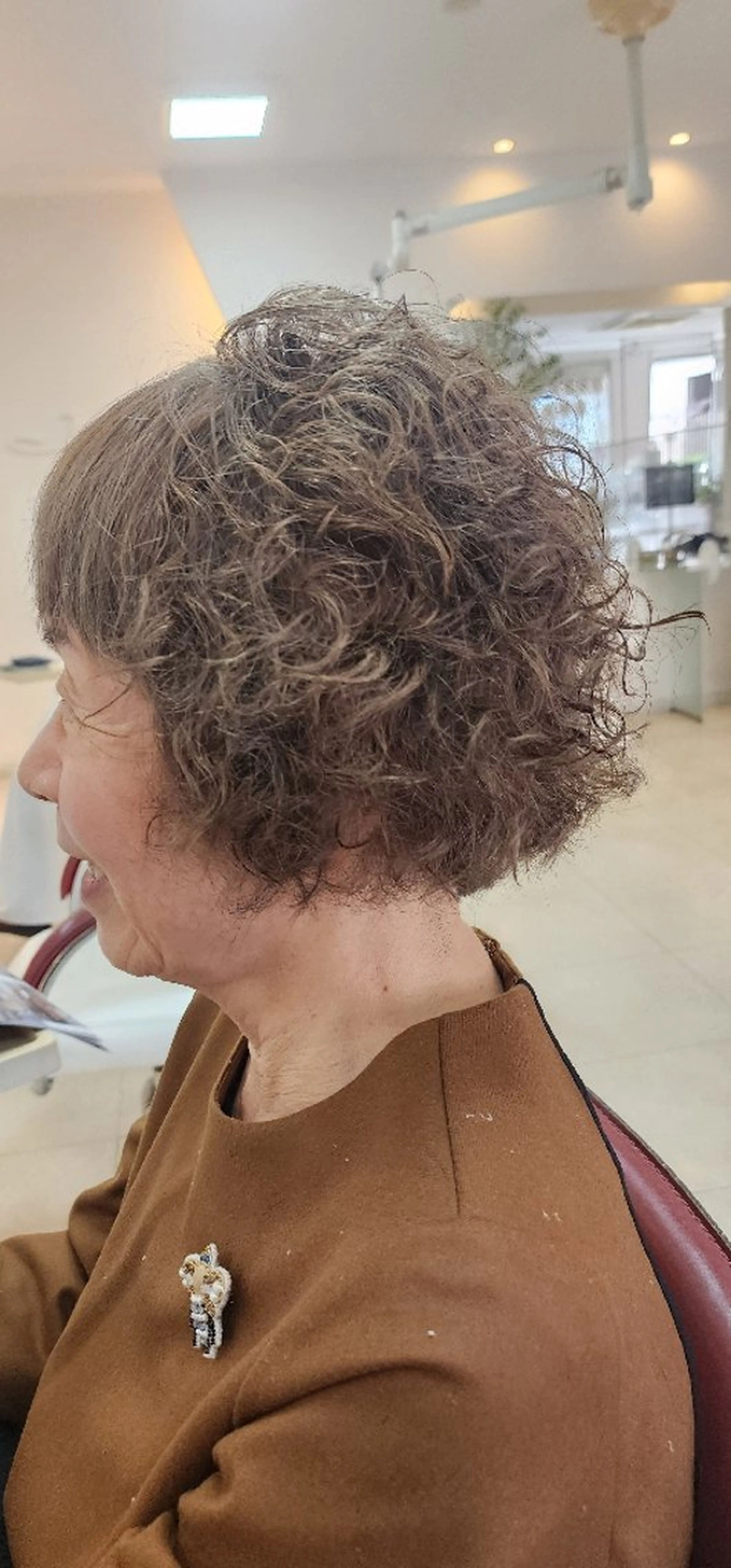 ミディアム カラー パーマ hairmake Juinのヘアスタイル