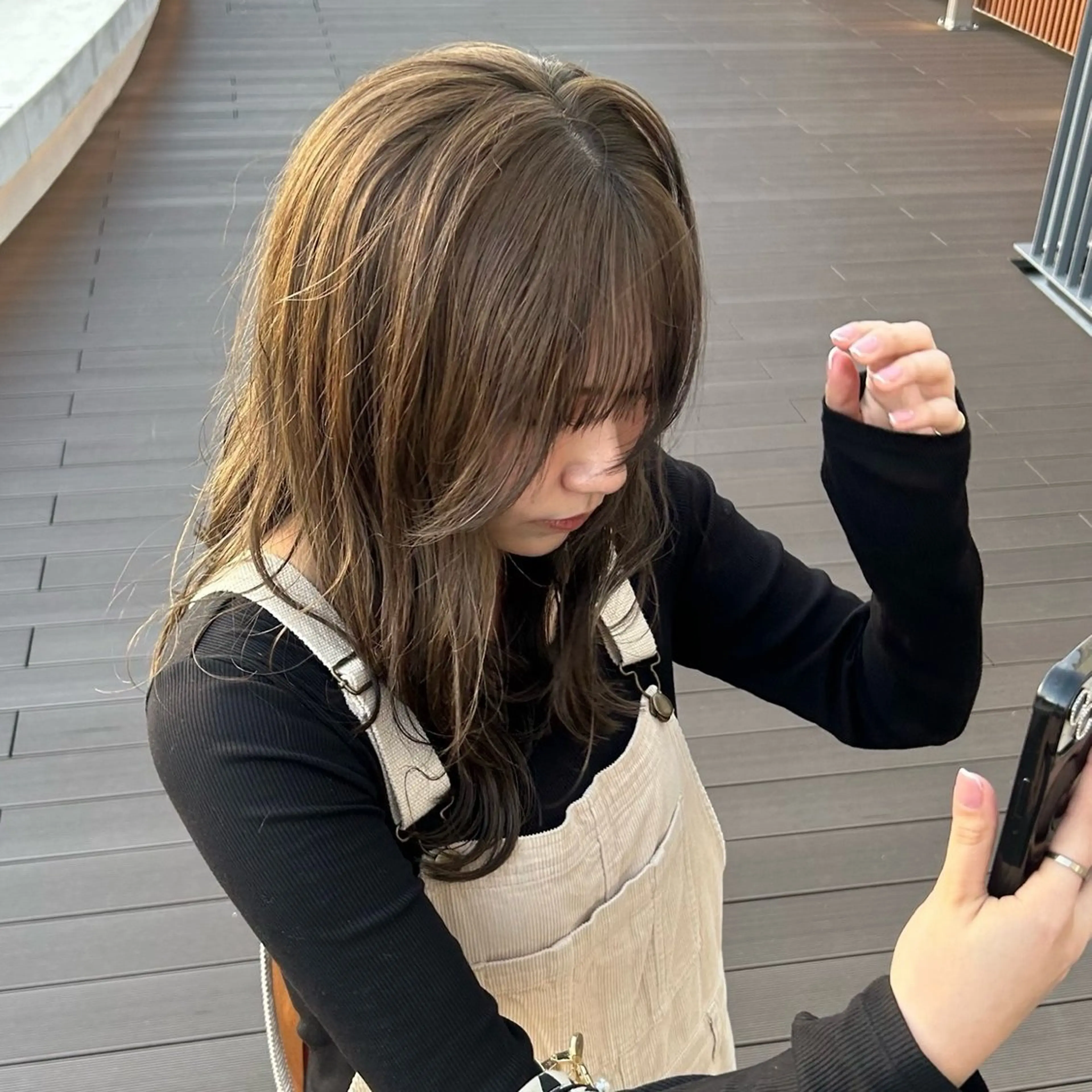 ダブルカラーの写真