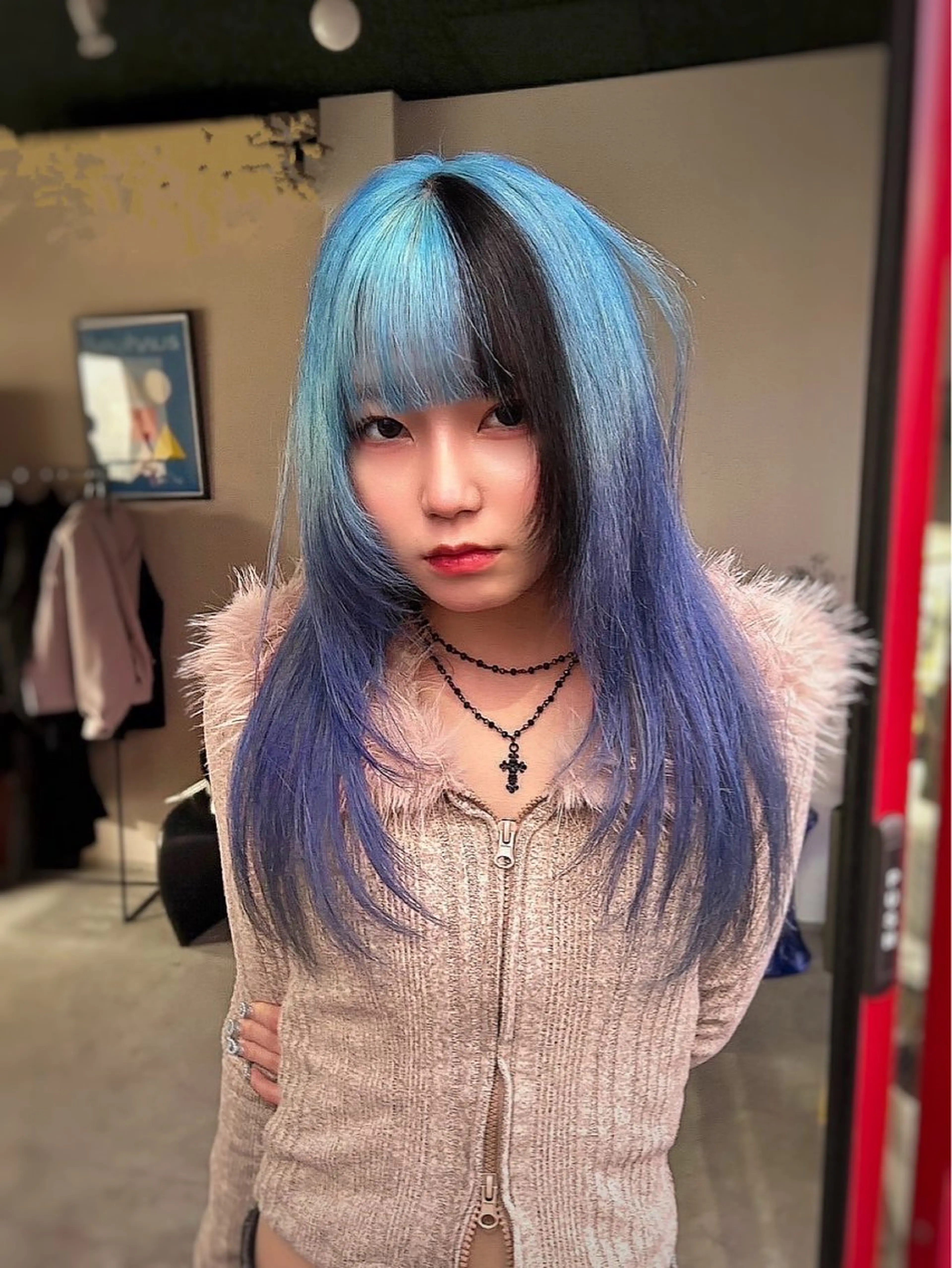 ロング カラー ナチュラル・ハイトー ン🏆HINOKIのヘアスタイル