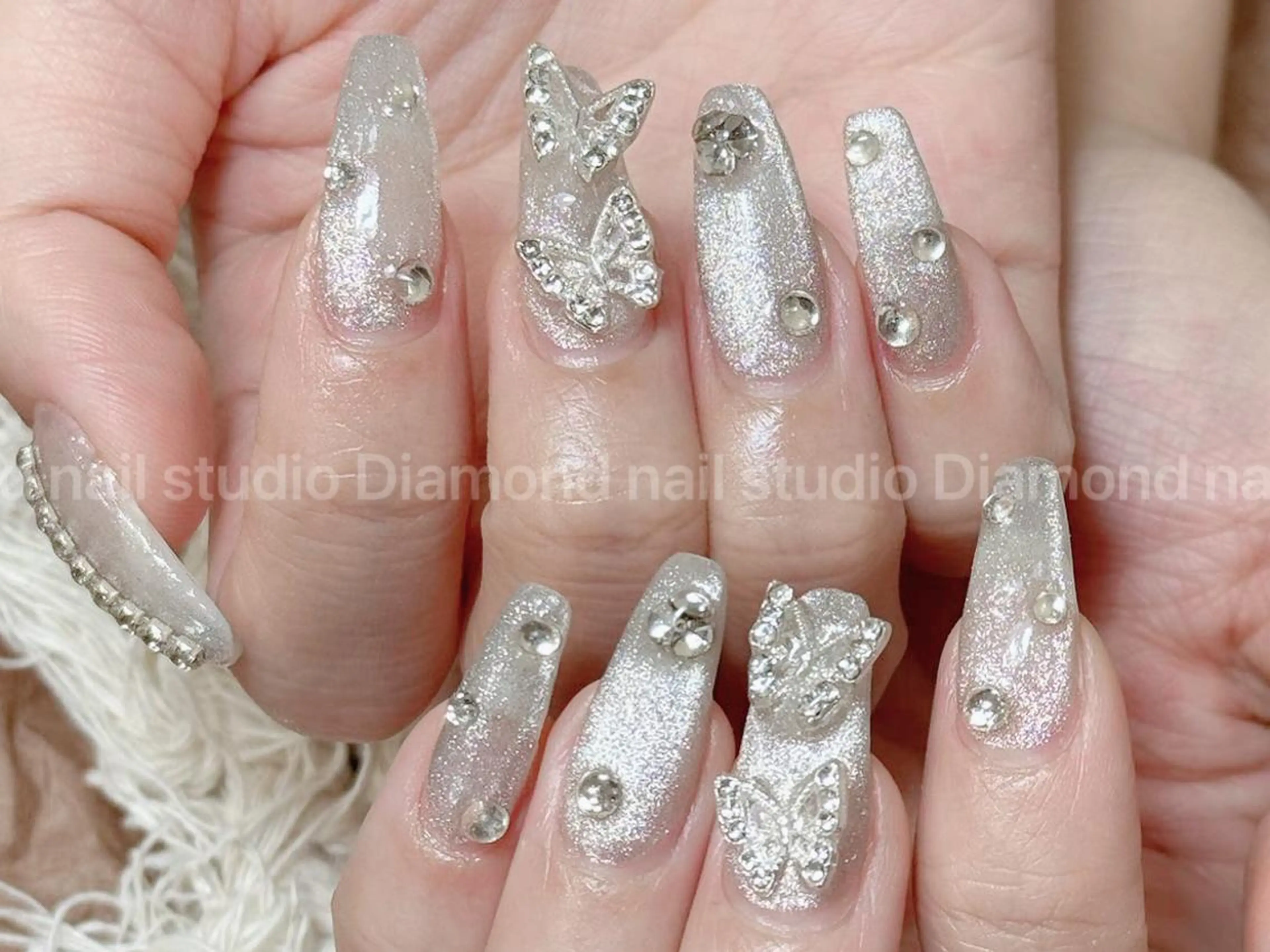 12月⭐️オフ無料⭐️スカルプ・持ち込みデザイン★10本やり放題の写真