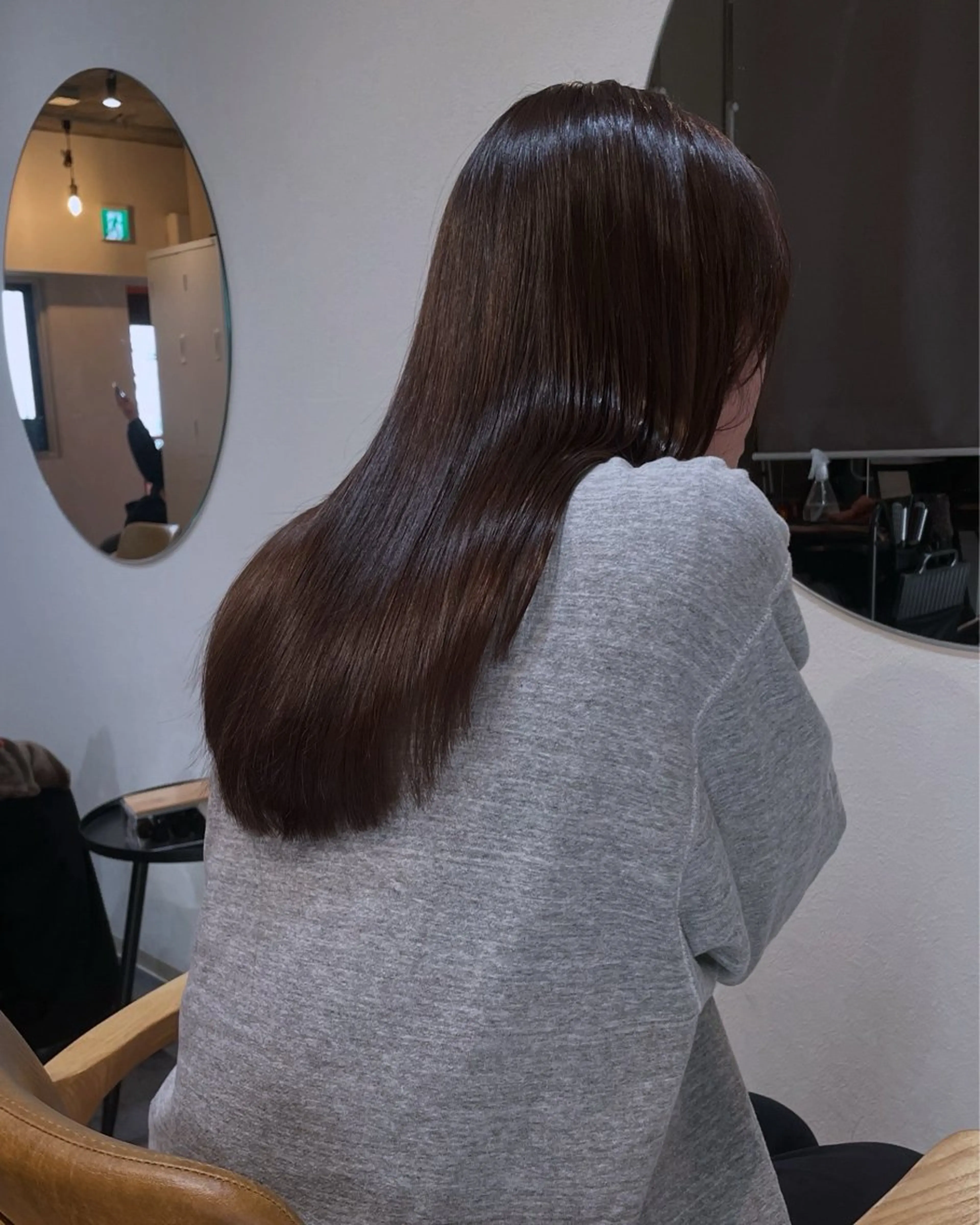 セミロング カラー 髪質改善 カット ヘアカラー トリートメント 鎌田卓也/髪質改善 /透明感カラーのヘアスタイル