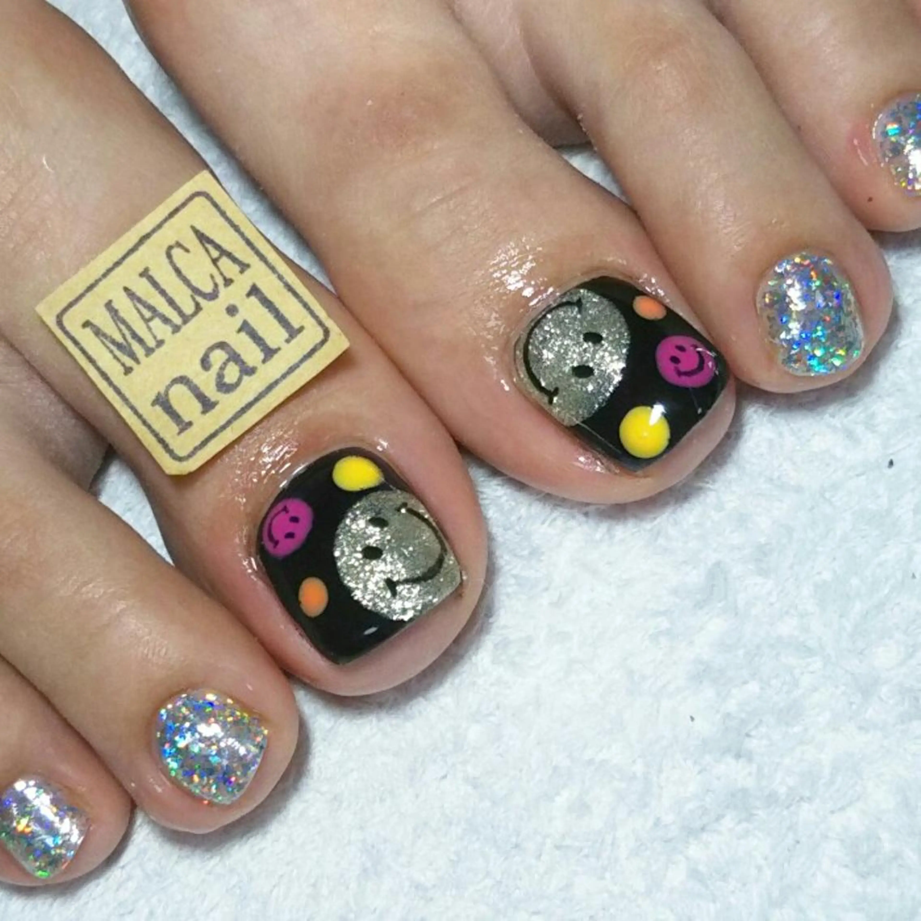 セミロング ヘアアレンジ パーマ ネイル キッズ マツエク・マツパ MALCAnail(マルカネイル)所属・荒木 莉奈のネイルデザイン