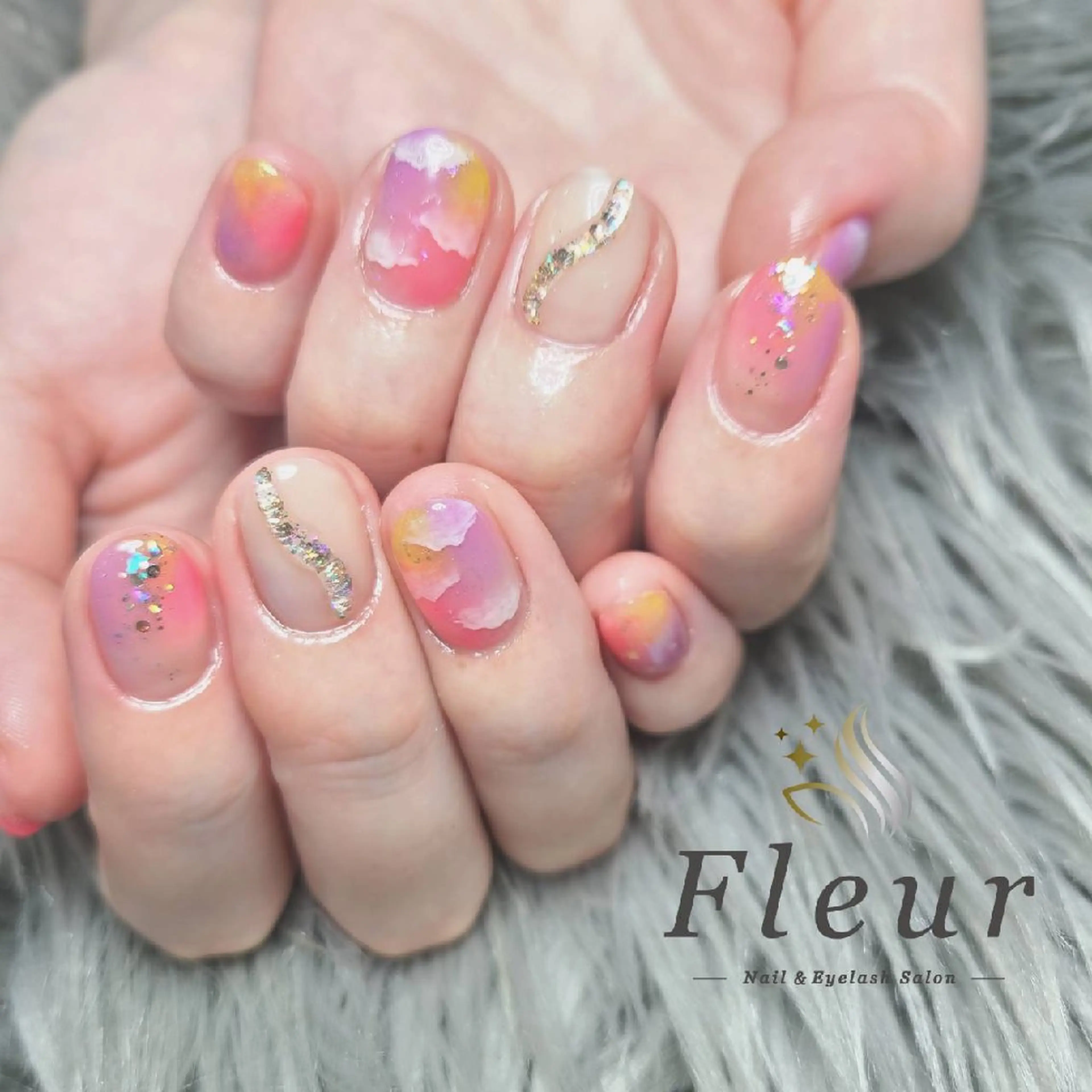 ネイル ☆Fleur☆ 西梅田のネイルデザイン