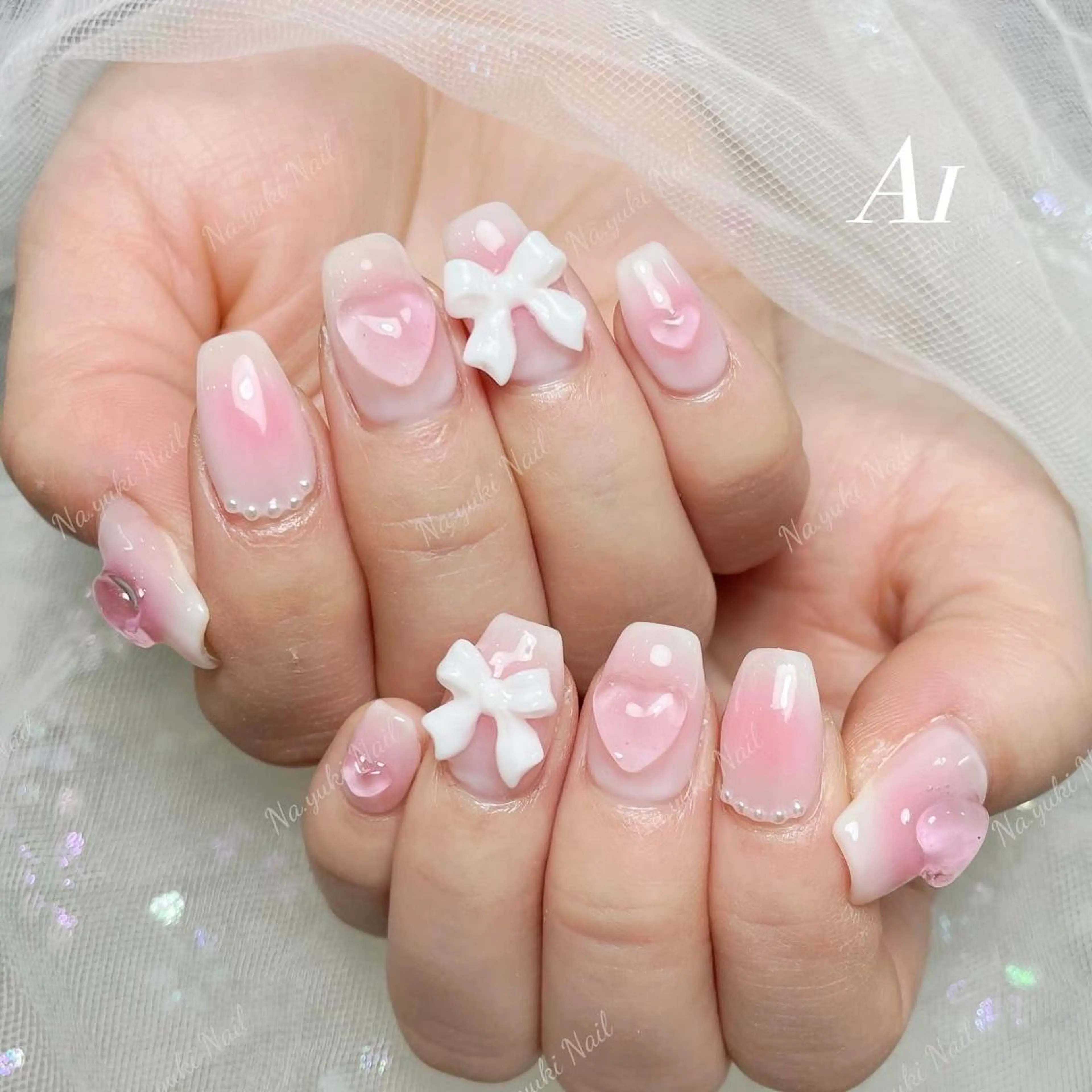 ネイル ハンドネイル ハンドケア 🎀 moo~ 🎀のネイルデザイン