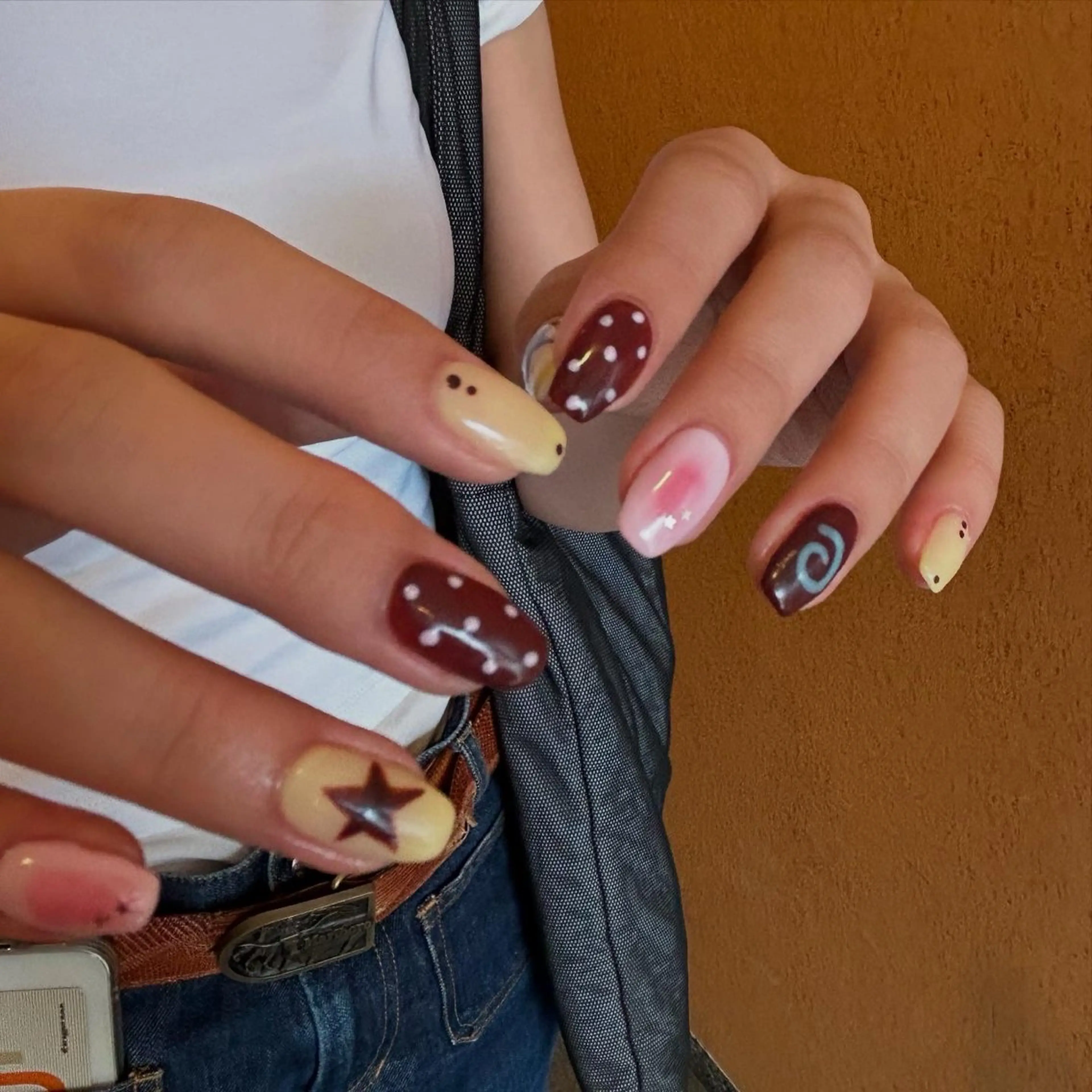 ネイル 持ち込み 木戸 有佐のネイルデザイン