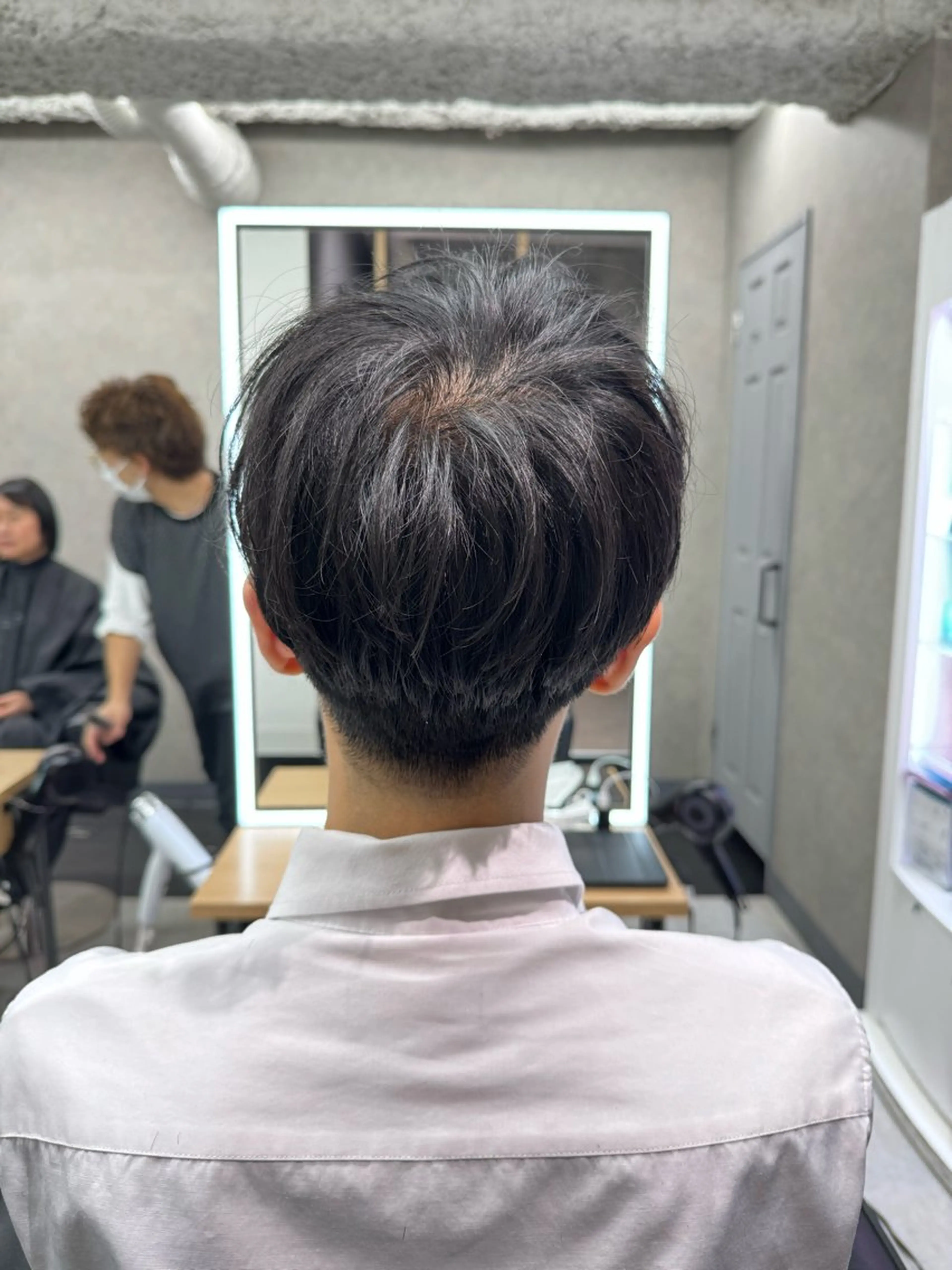 ショート メンズ 吉満 翔のヘアスタイル