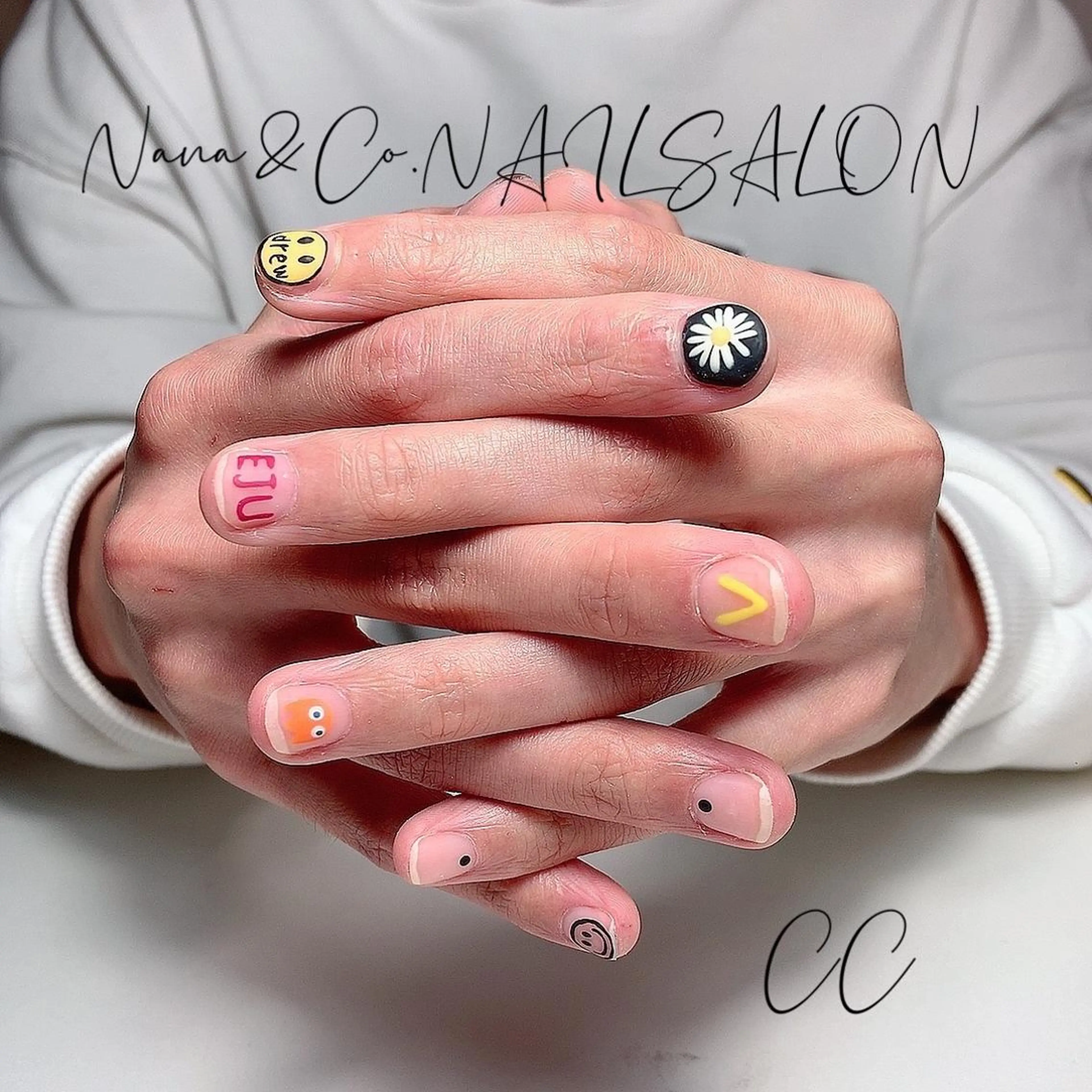 カラー ネイル C C🌼のネイルデザイン