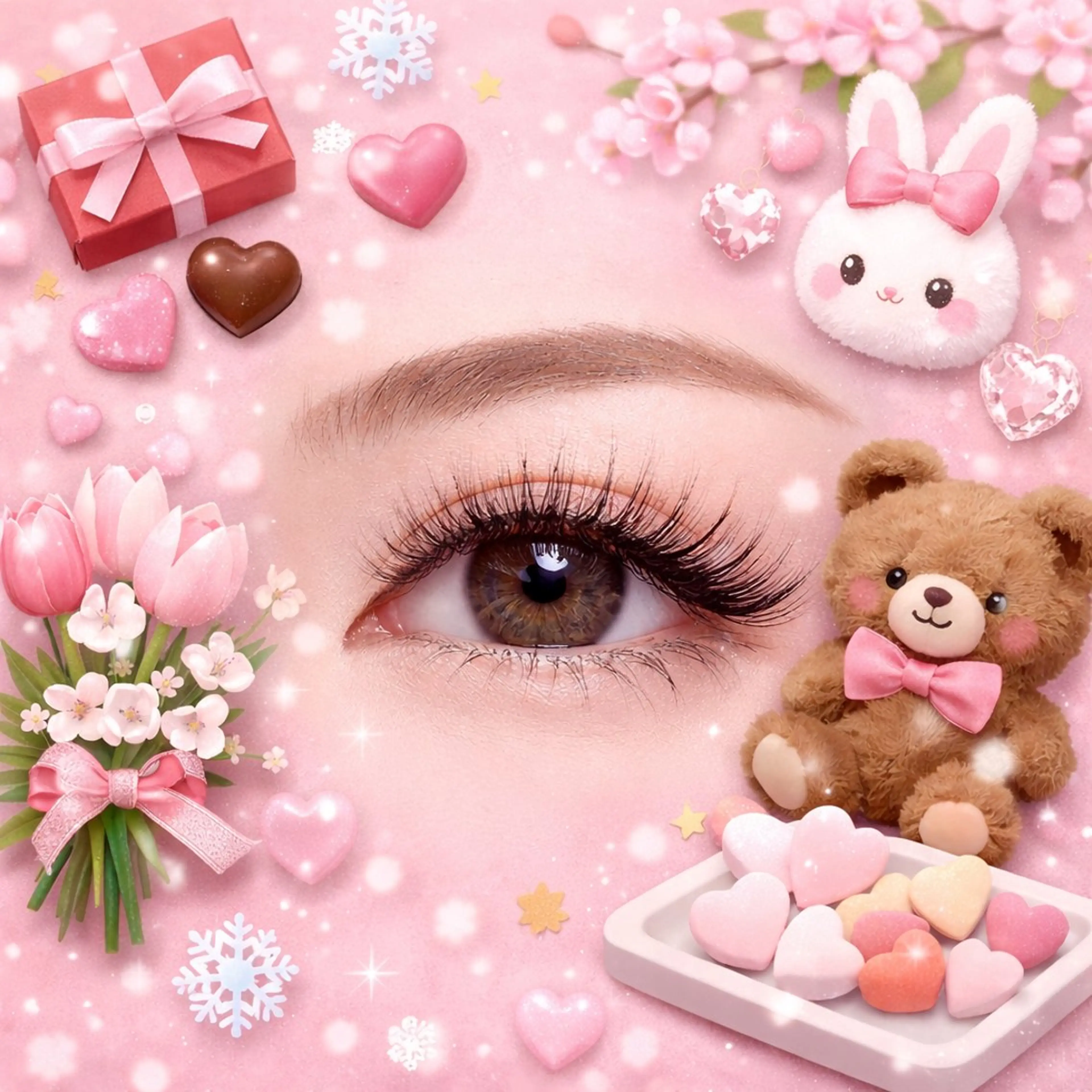 マツエク・マツパ マツパ mizuki/束感 まつ毛/似合わせ眉のマツエク・マツパデザイン