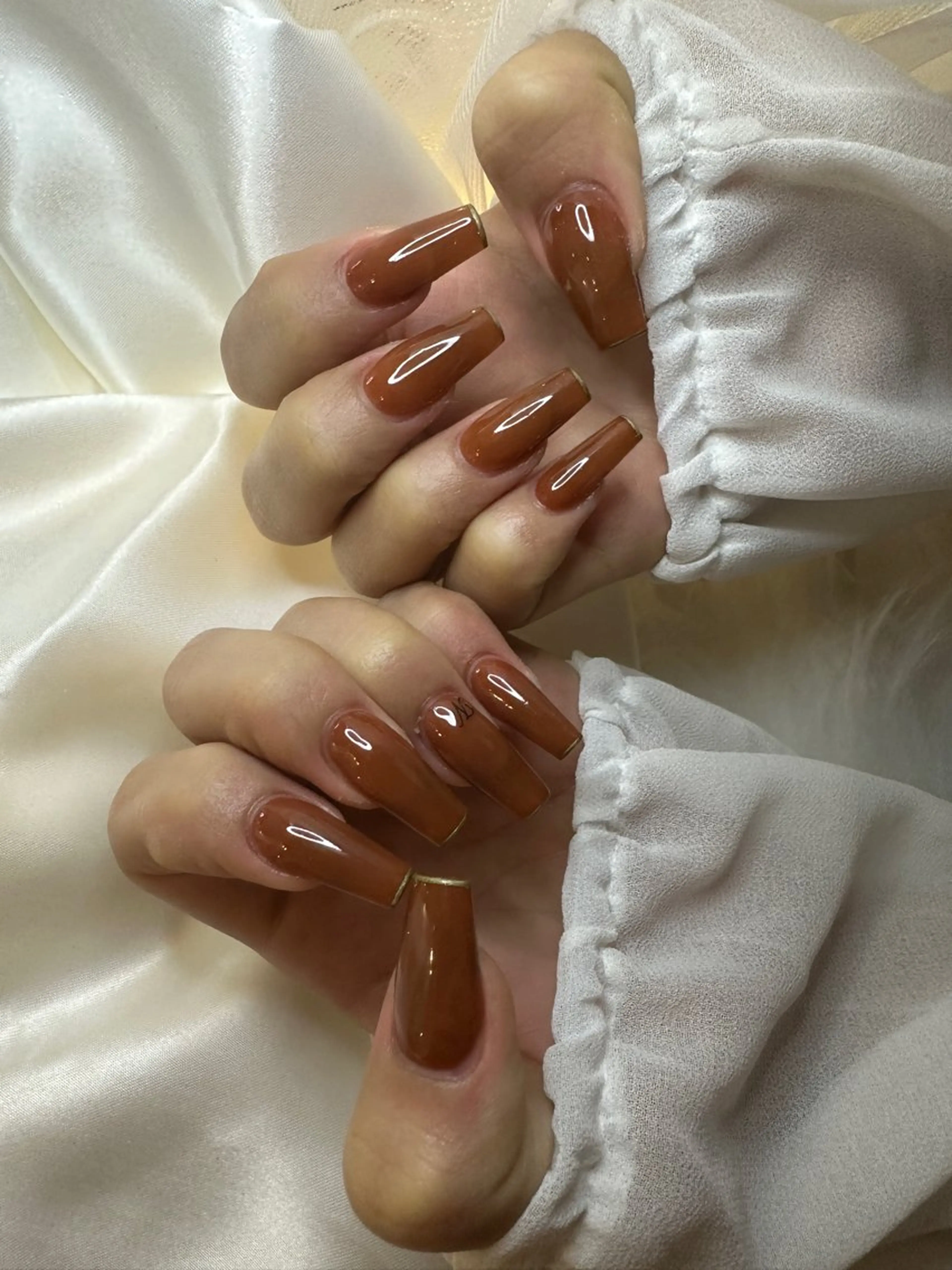 ネイル フレンチネイル Nailsalon SKiのネイルデザイン