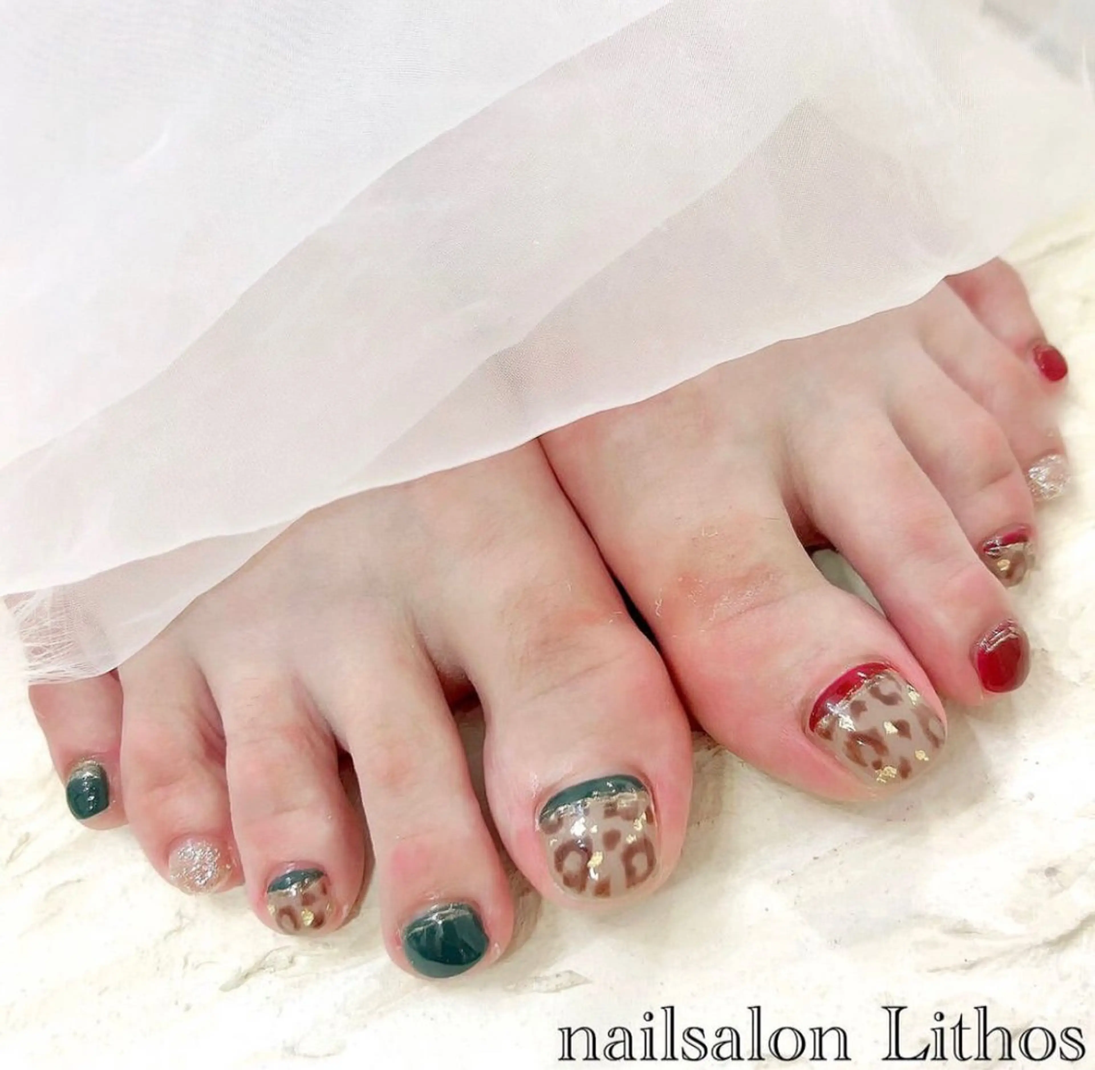 ✨【持ち込み大歓迎！】Foot ジェル60分アートし放題★オフ無料◎/パラジェル変更+700円◎の写真